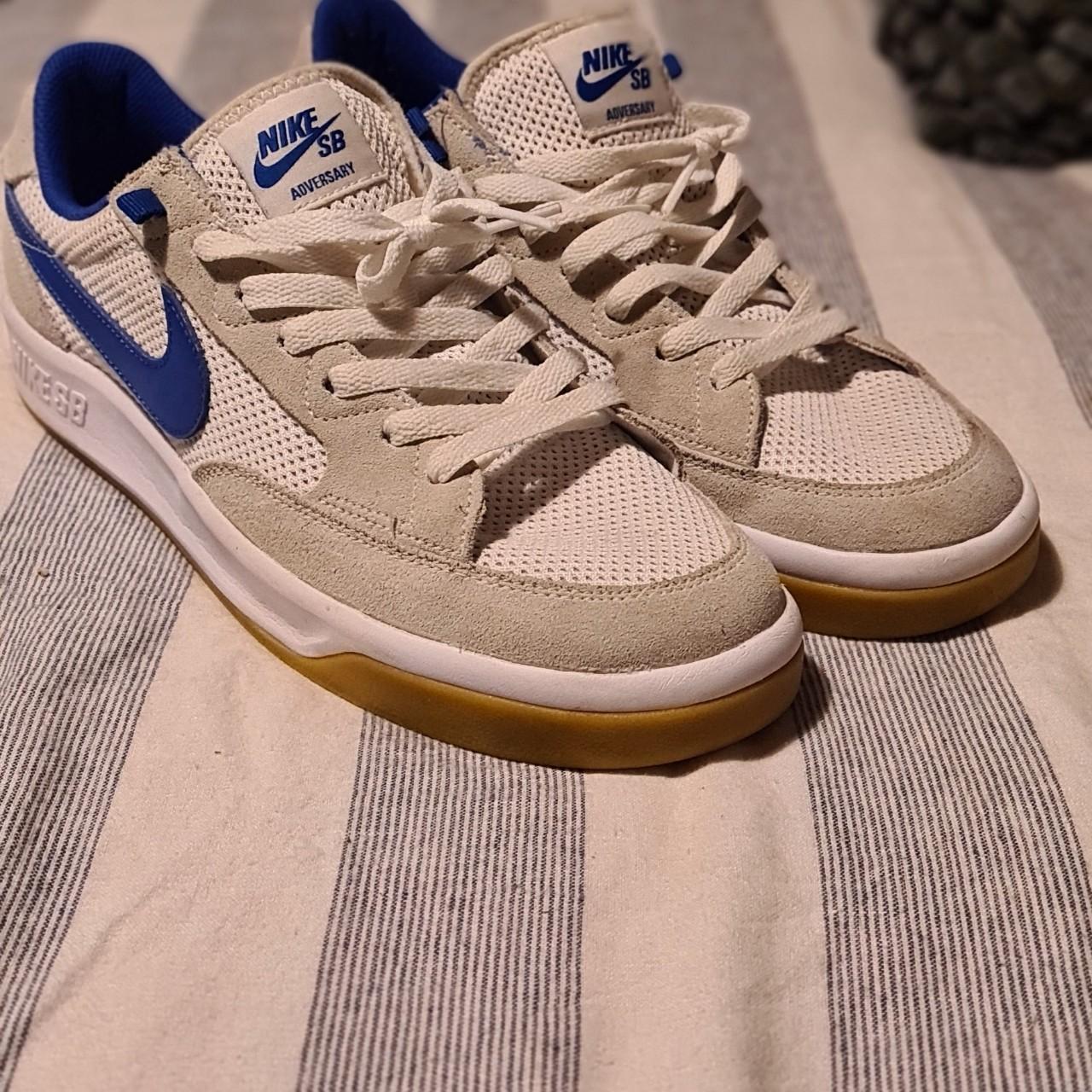 Nike SB Adversary Men's Size US10 White Depop