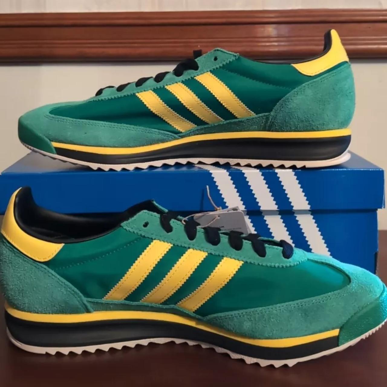 adidas SL 72 RS Green Yellow Women s Size US 9 Depop