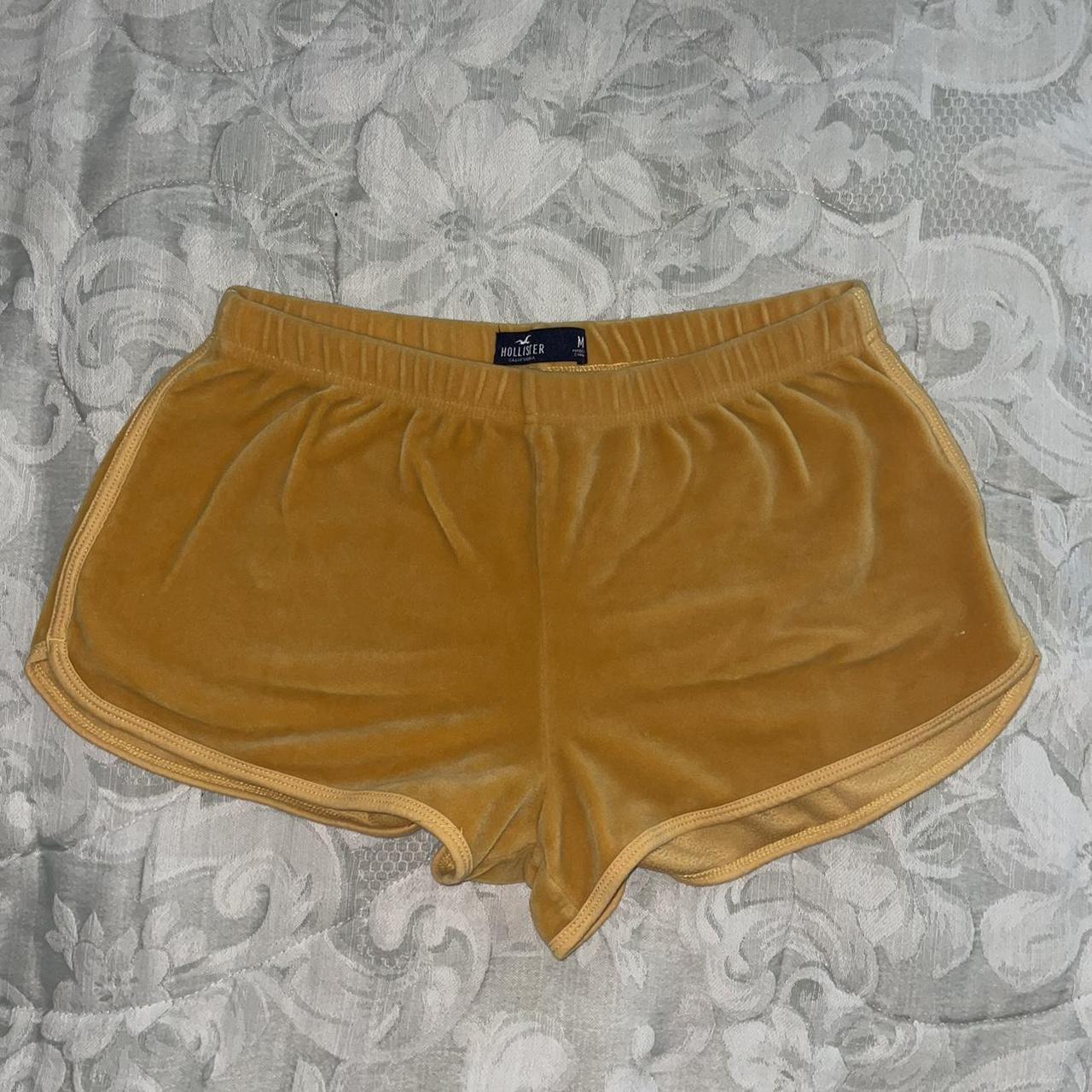 Hollister yellow shorts hotsell