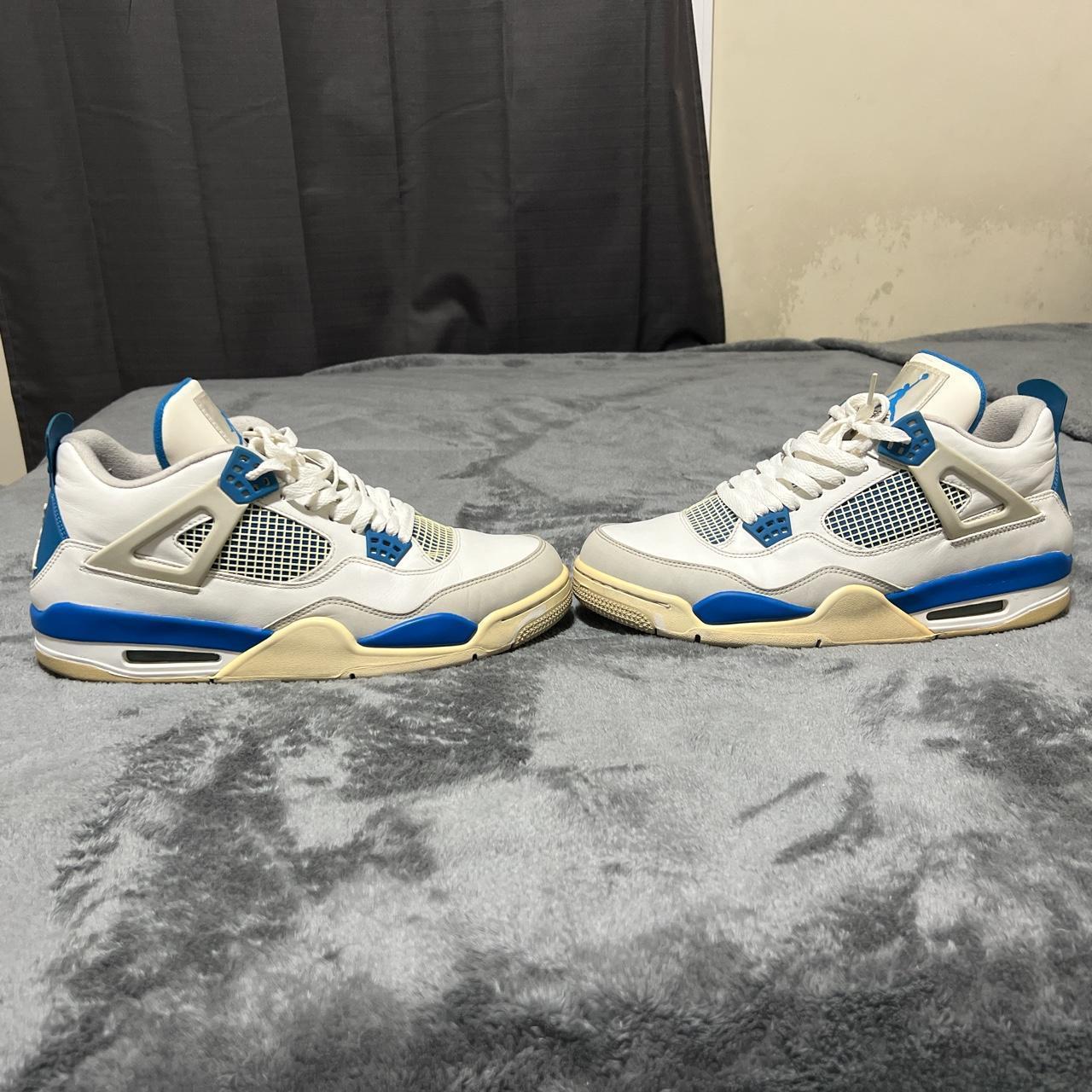 jordan 4 military blue size 7
