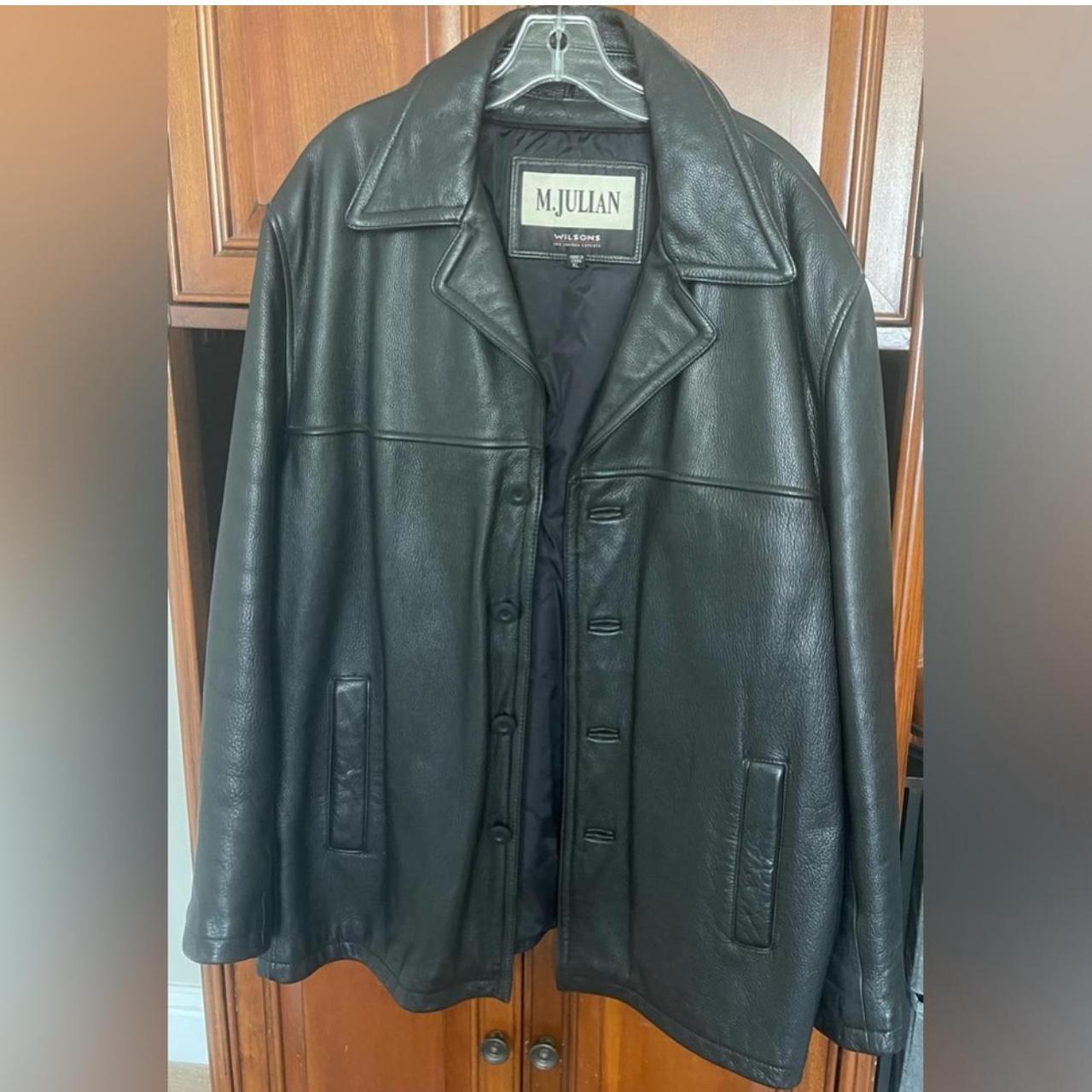 Wilsons leather jacket MENS size high quality medium