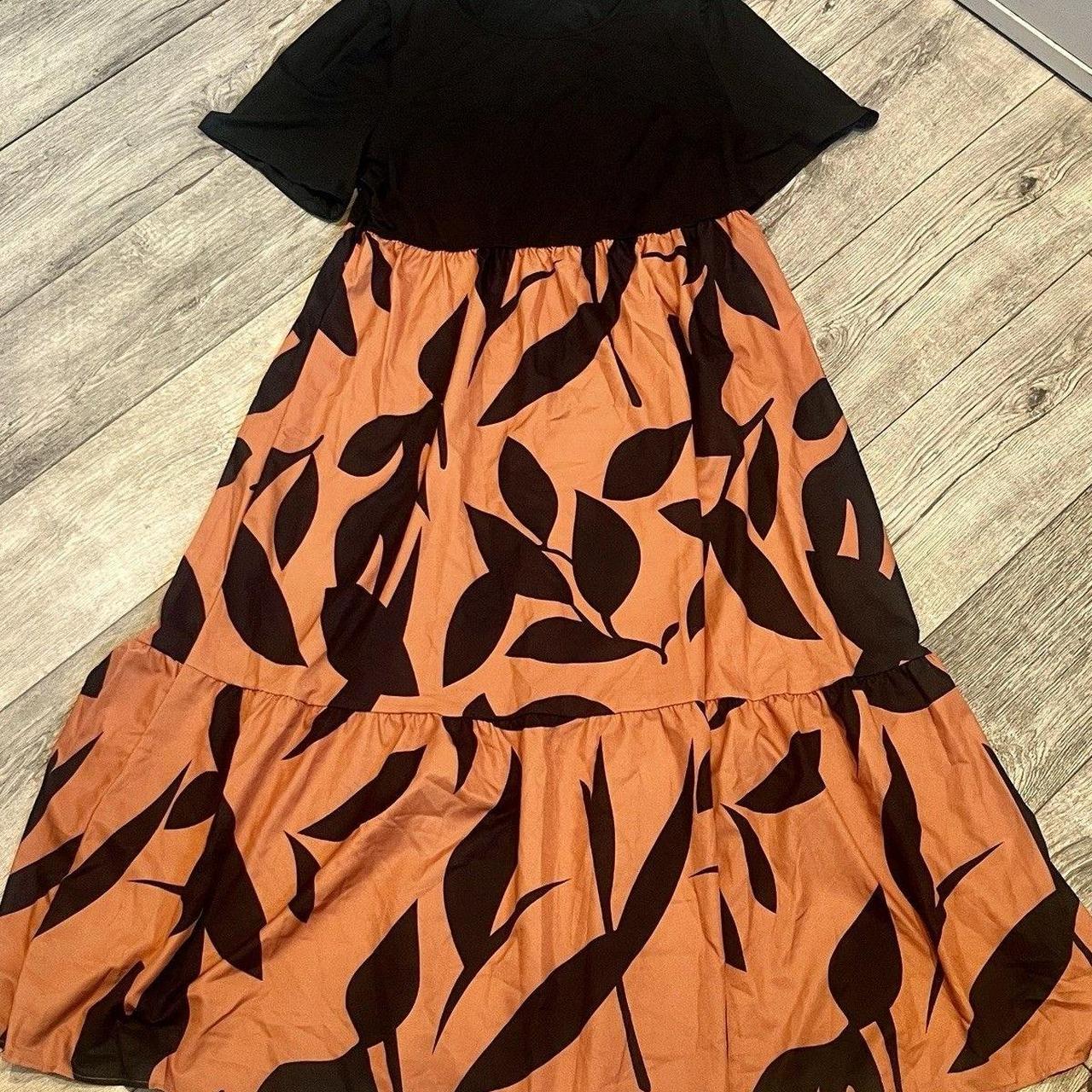 Shein Curve + Plus Women's Casual dresses - Orang… - image 1