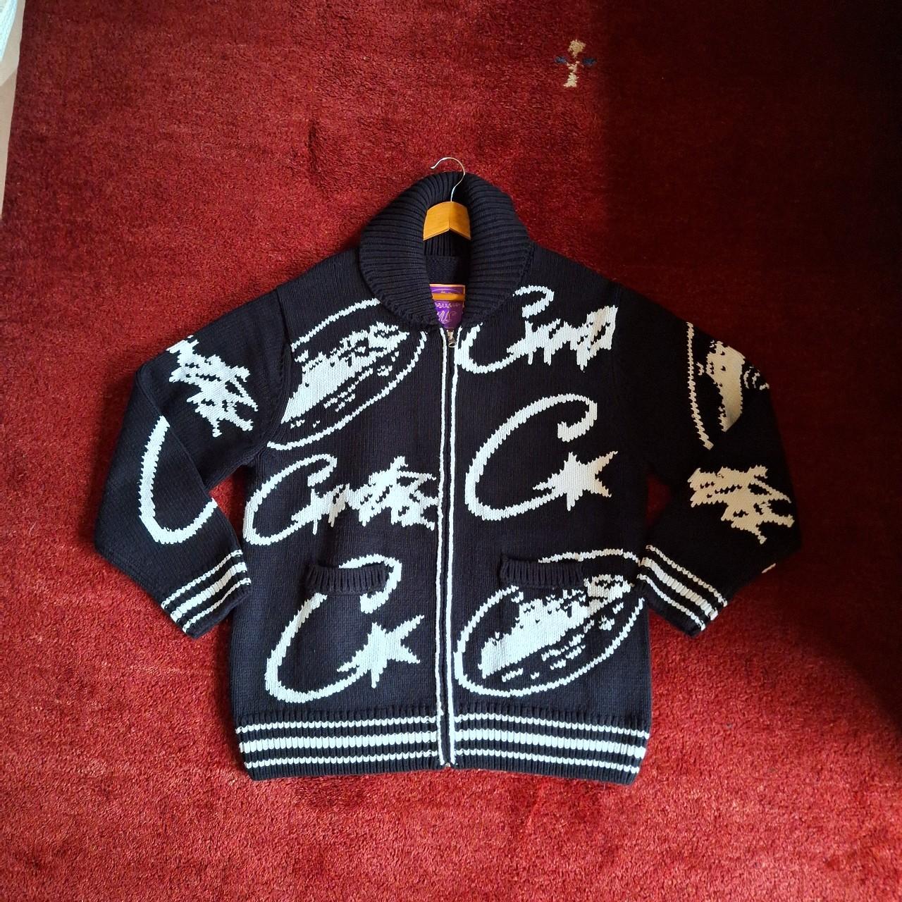 CRTZ Corteiz VVS Jacquard Knit Zip size:LARGE/Brand | Depop CRTZ Corteiz VVS Jacquard Knit Zip size:LARGE/Brand | Depop
