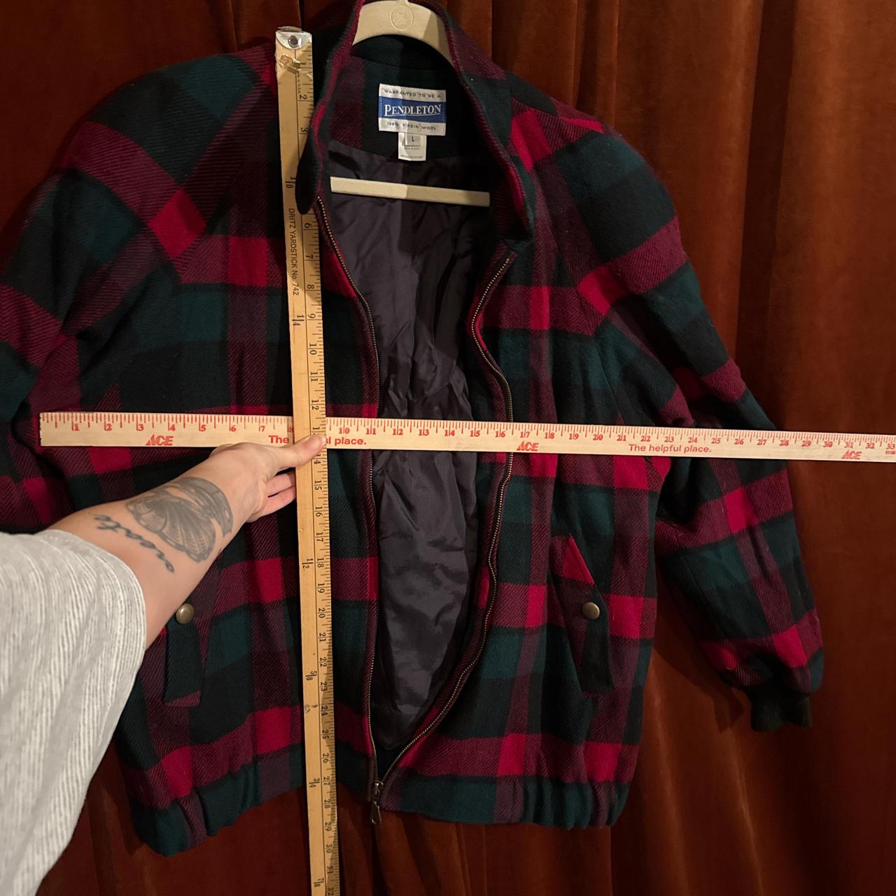 Pendleton Women's Jacket - Multi/Red - L – Vintag… - image 8