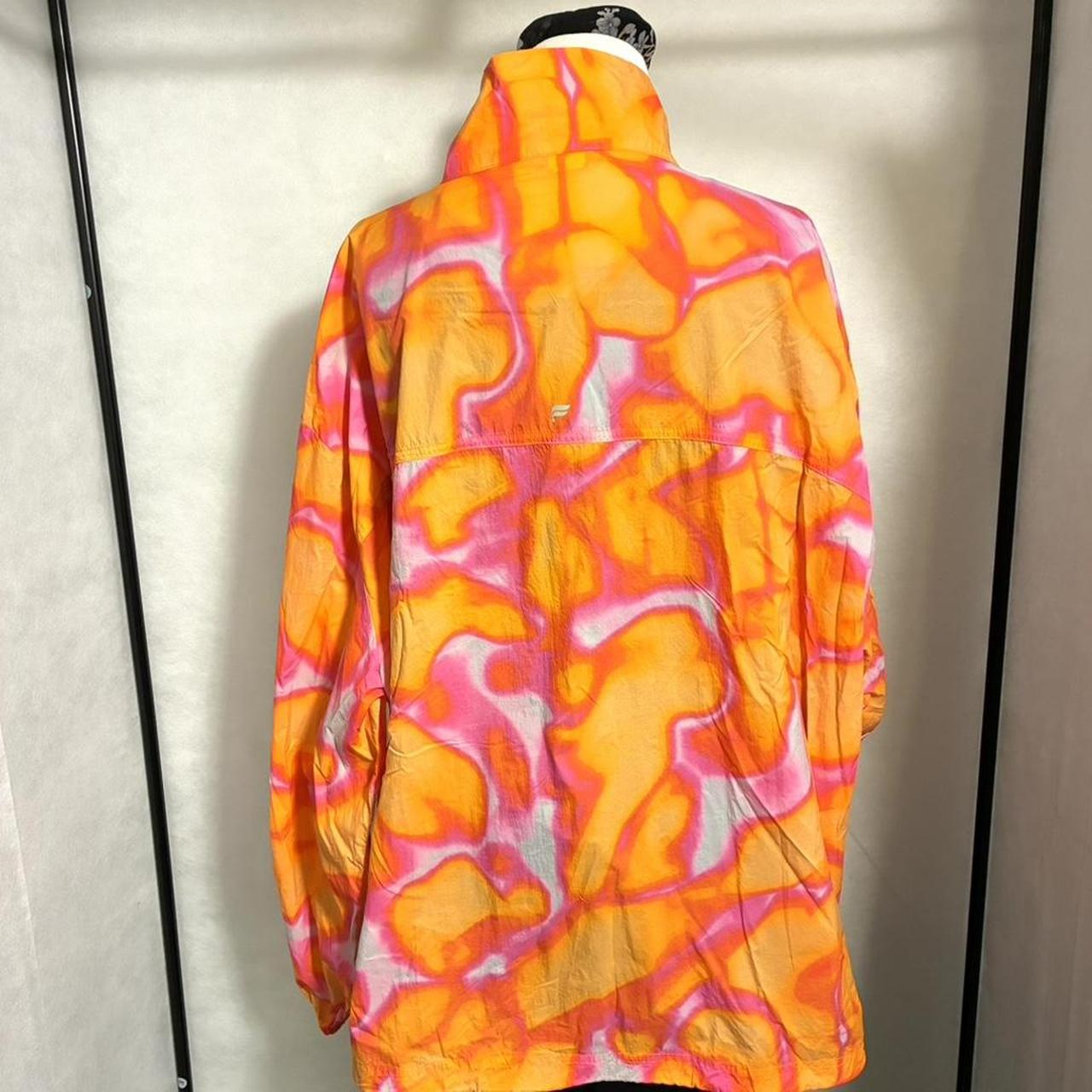 Max Studio Women's Windbreaker Jacket - Multi/Ora… - image 4