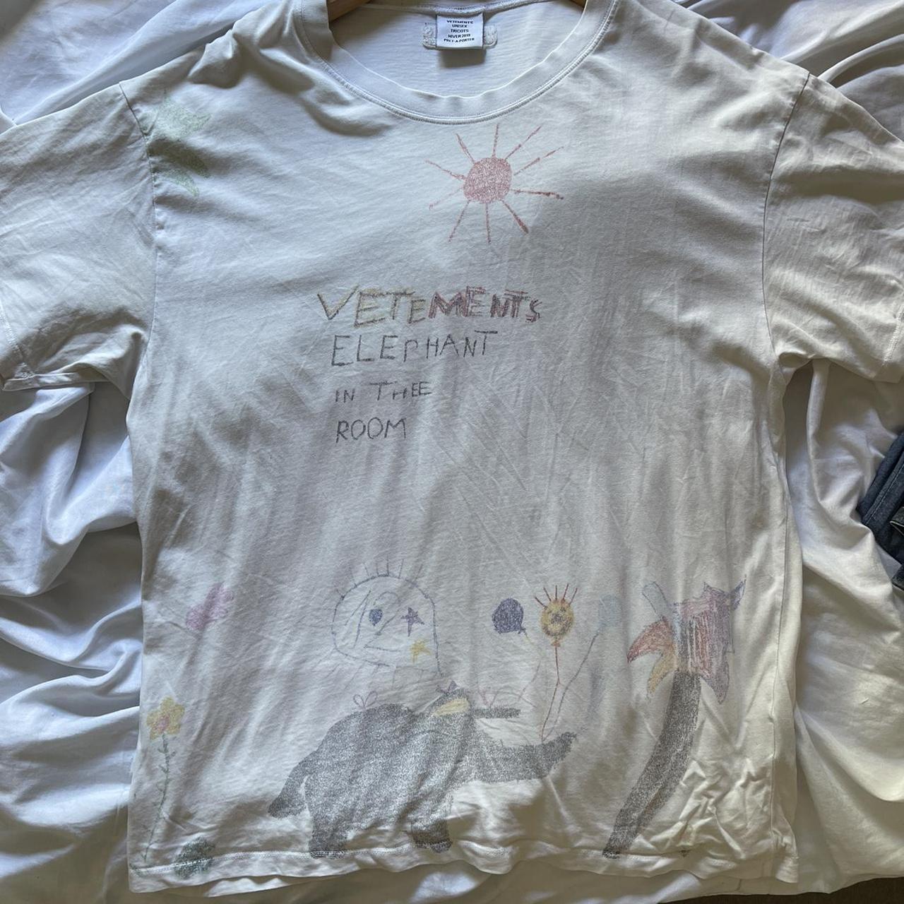 Vetements elephant in the room | Depop