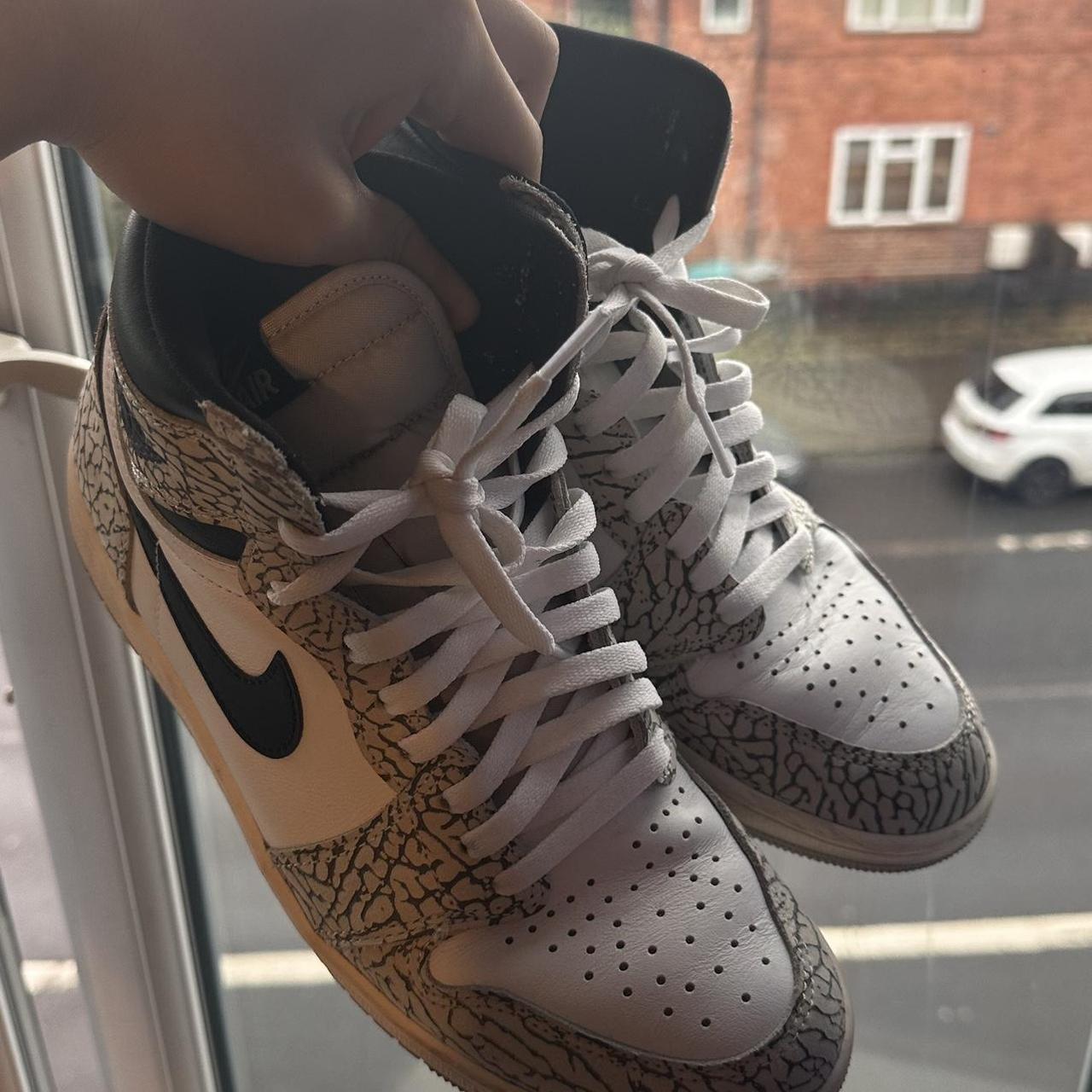 aj1 perforated white