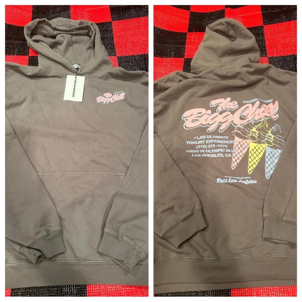 NWT Fam Los Angeles The Big Chill hoodie size XL Pit