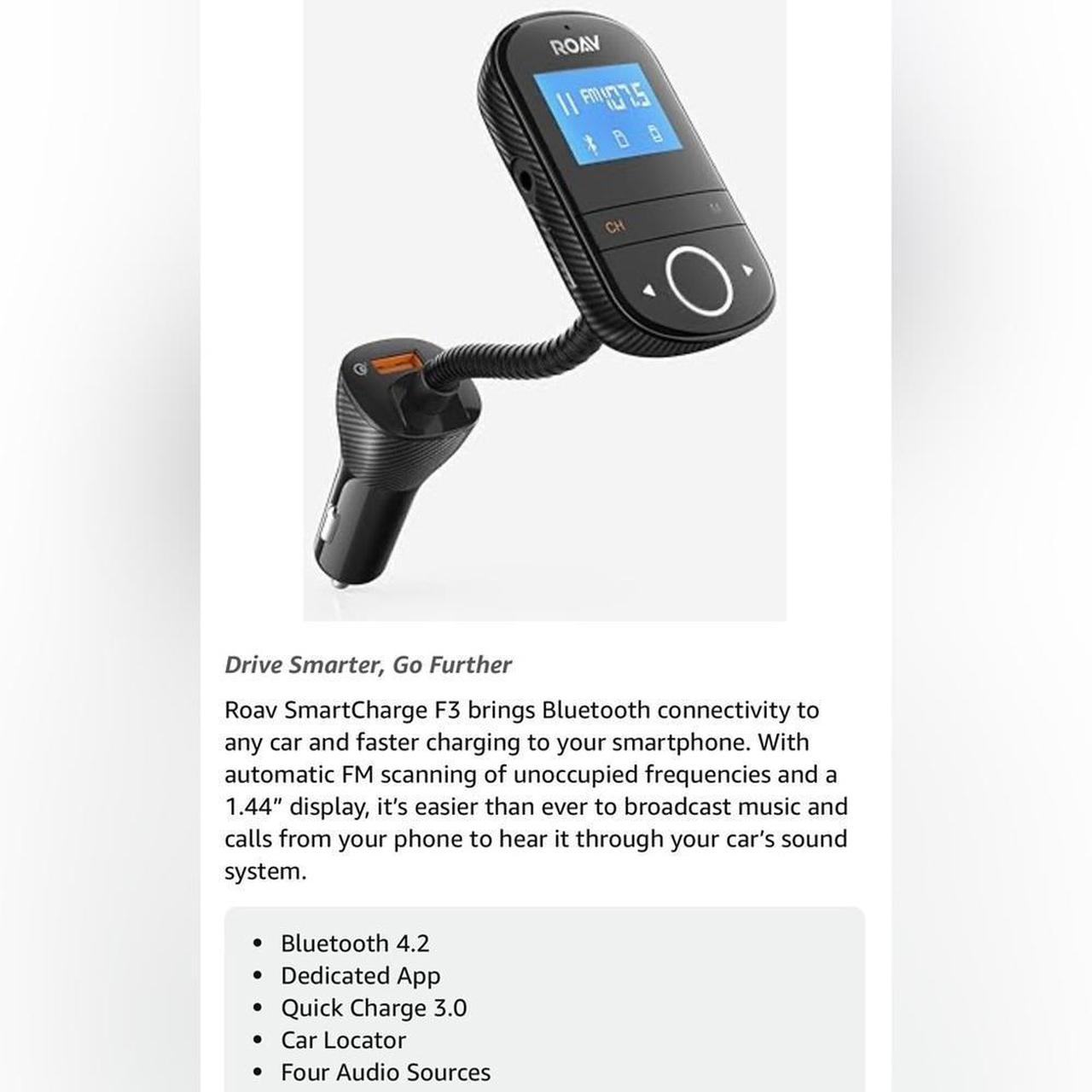 Car Adapter Roav Charger Bluetooth Anker Roav F2 Roav Smart Car