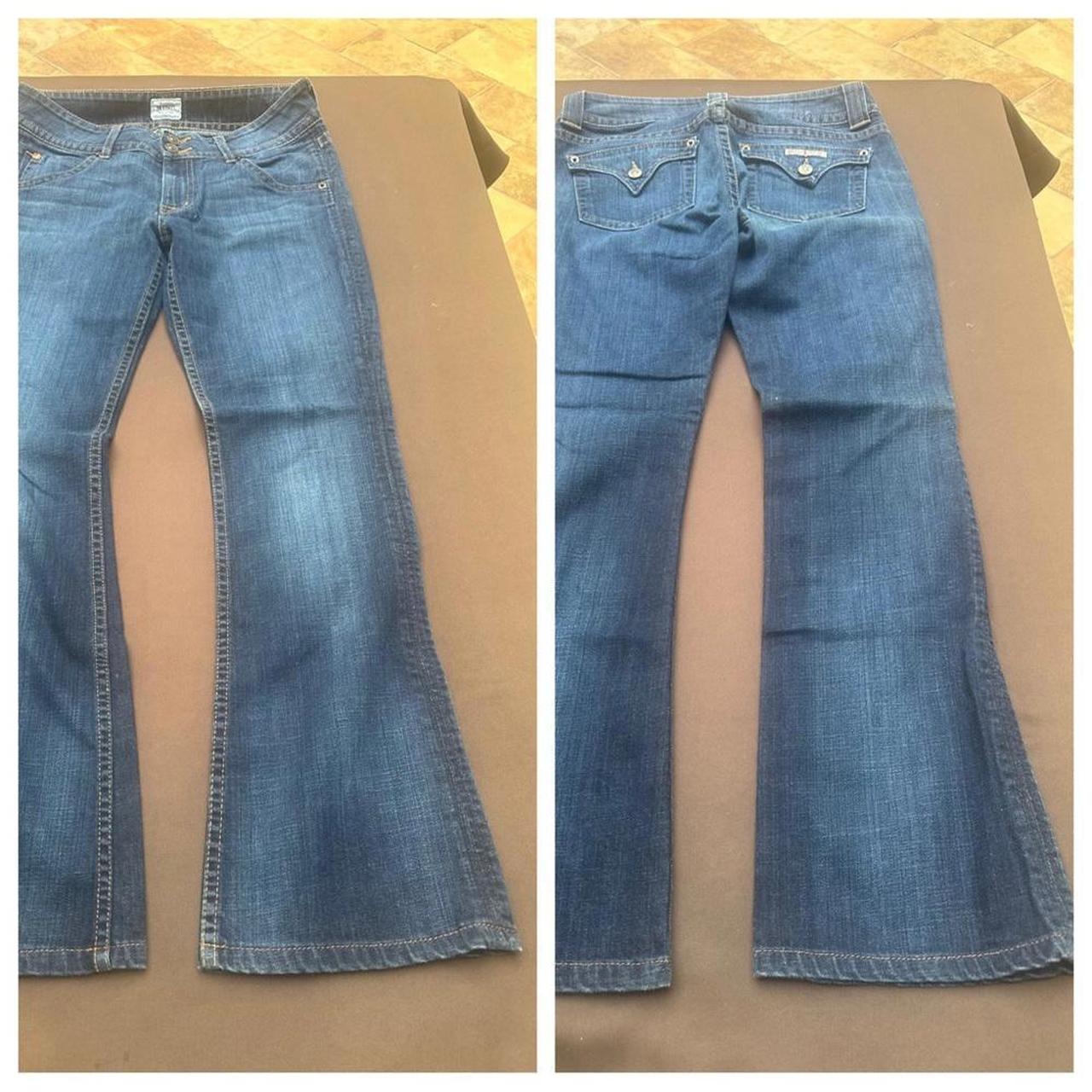 Hudson offers signature bootcut jeans