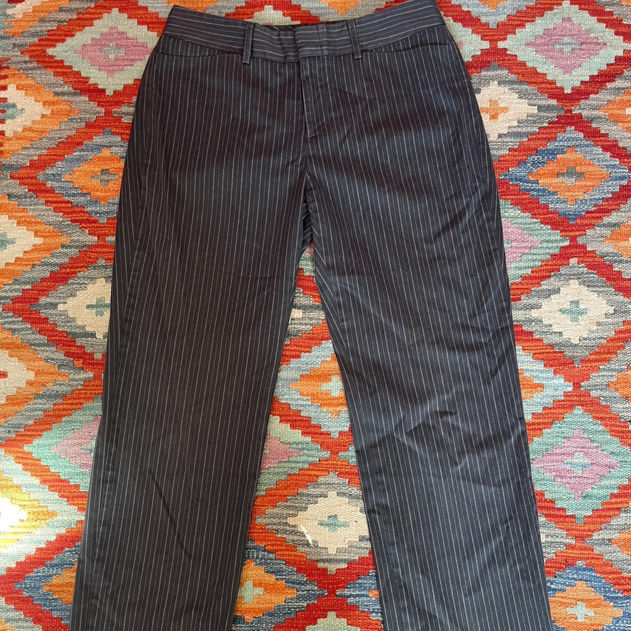 Pinstripe pants - Depop