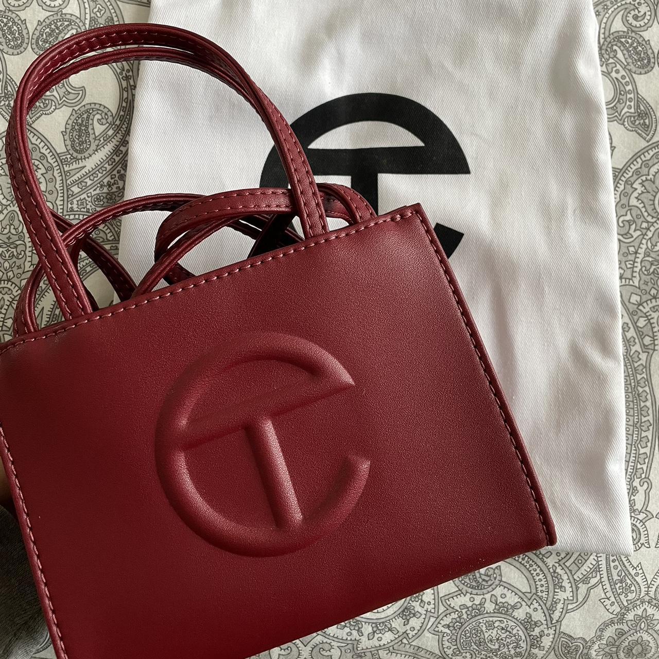 AUTHENTIC SOLD OUT TELFAR •Small Telfar bag in... Depop