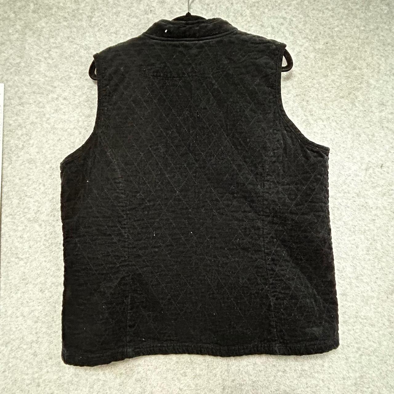 Basic Editions Women's Vest - Black - L – Basic E… - image 2