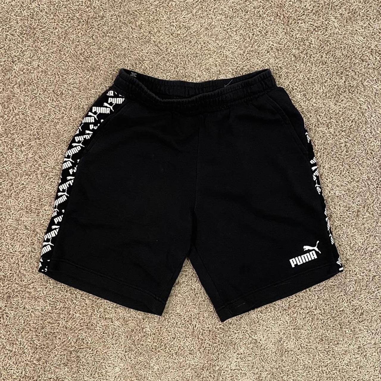 puma sweat shorts size m puma shorts sweats. Depop