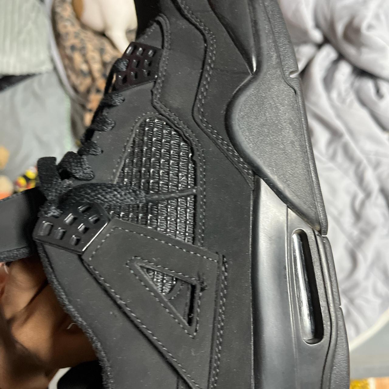 Black Cats Jordan 4’s (REPS) No box Depop