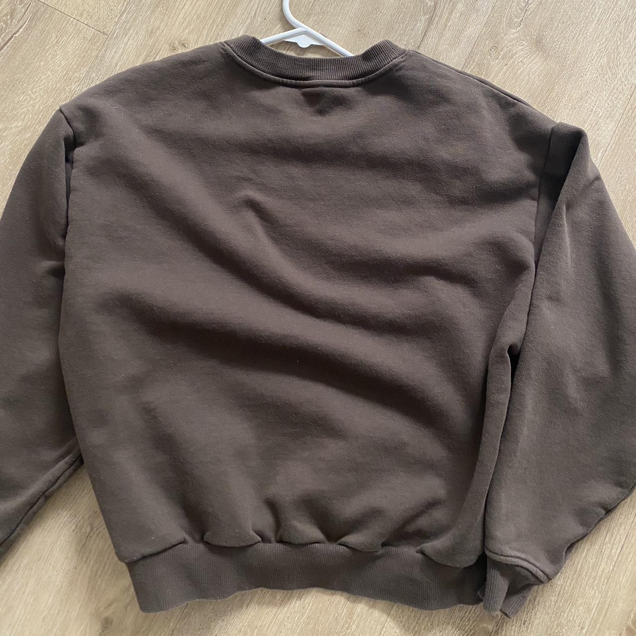 Alo Yoga brown crewneck! Original price: $118 so... - Depop