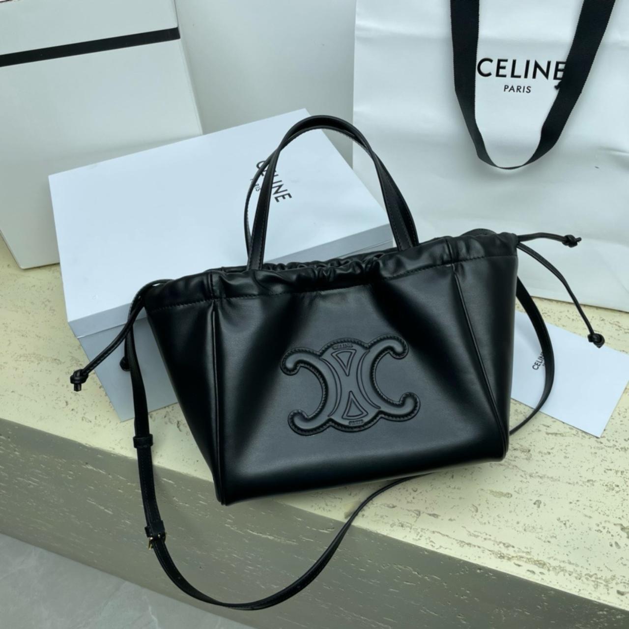 Celine bag Cabas triomphe small smooth cow Leather | Depop
