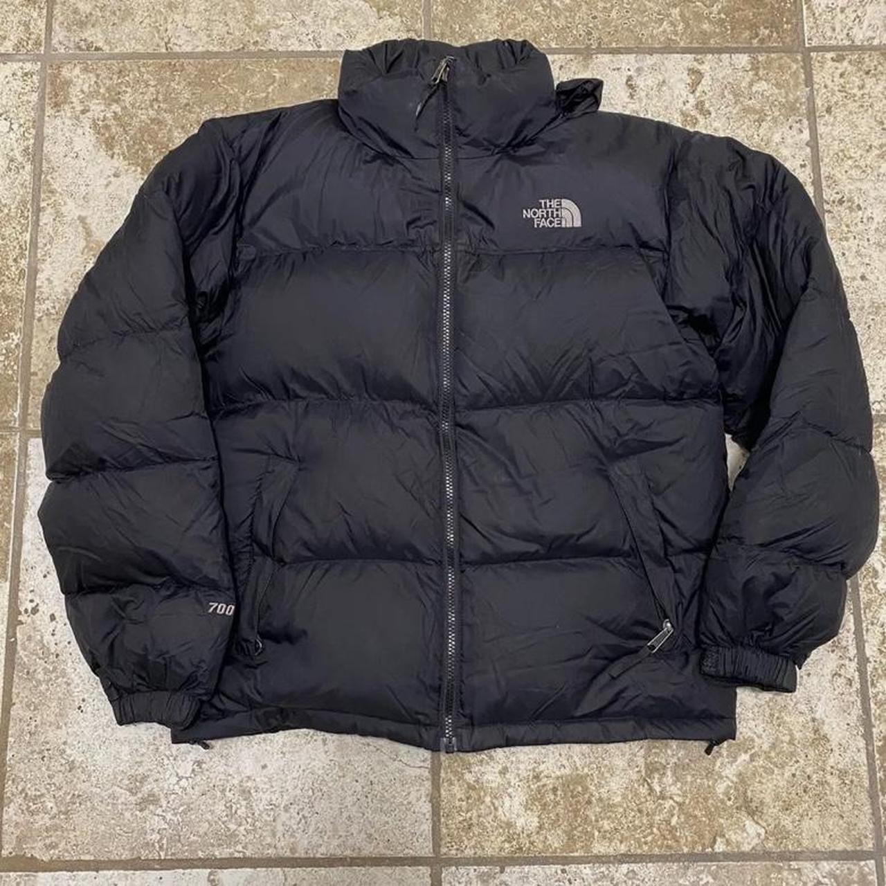 North face retro nuptse jacket - Depop