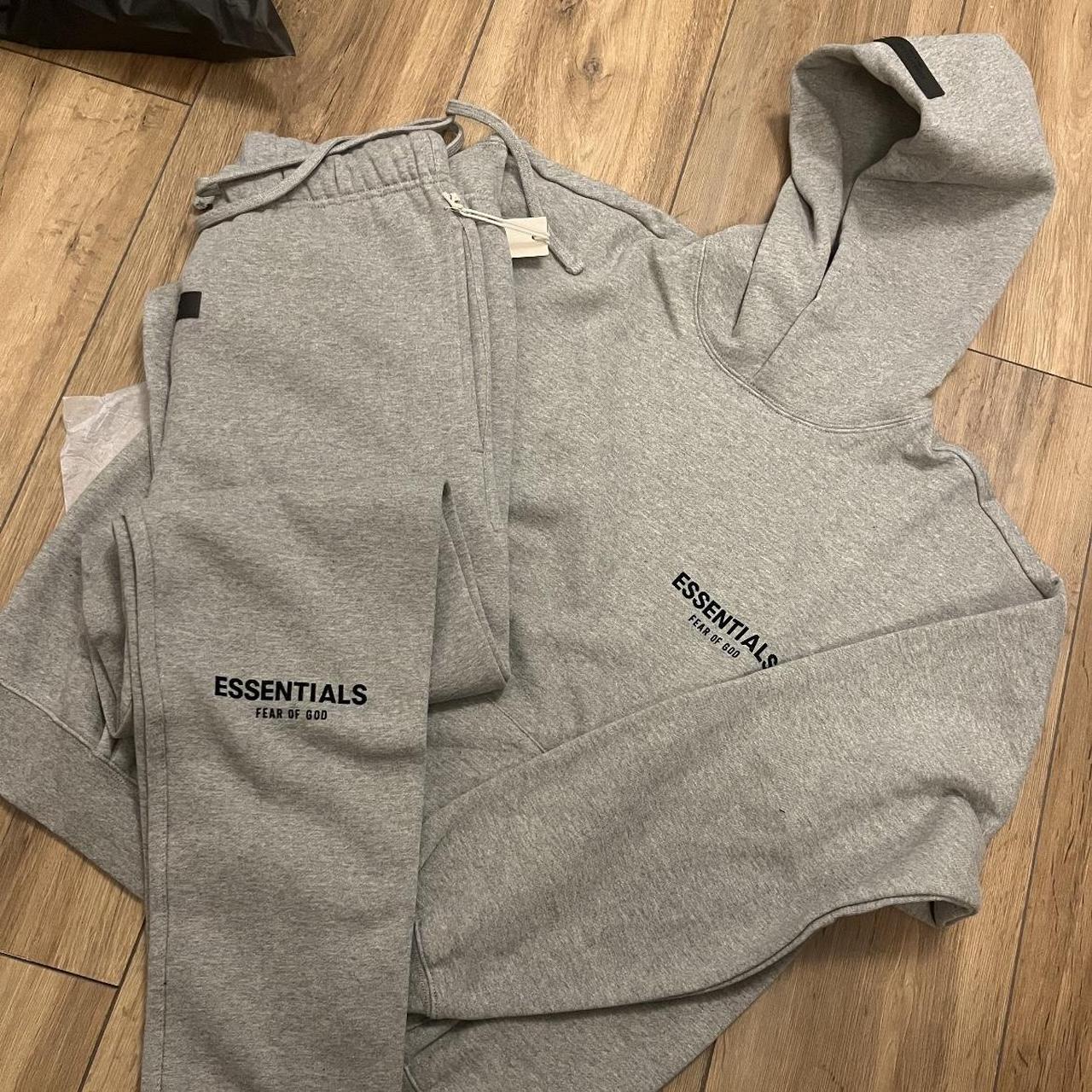 FOG Essentials SS22 Tracksuit Dark Oatmeal Size... - Depop