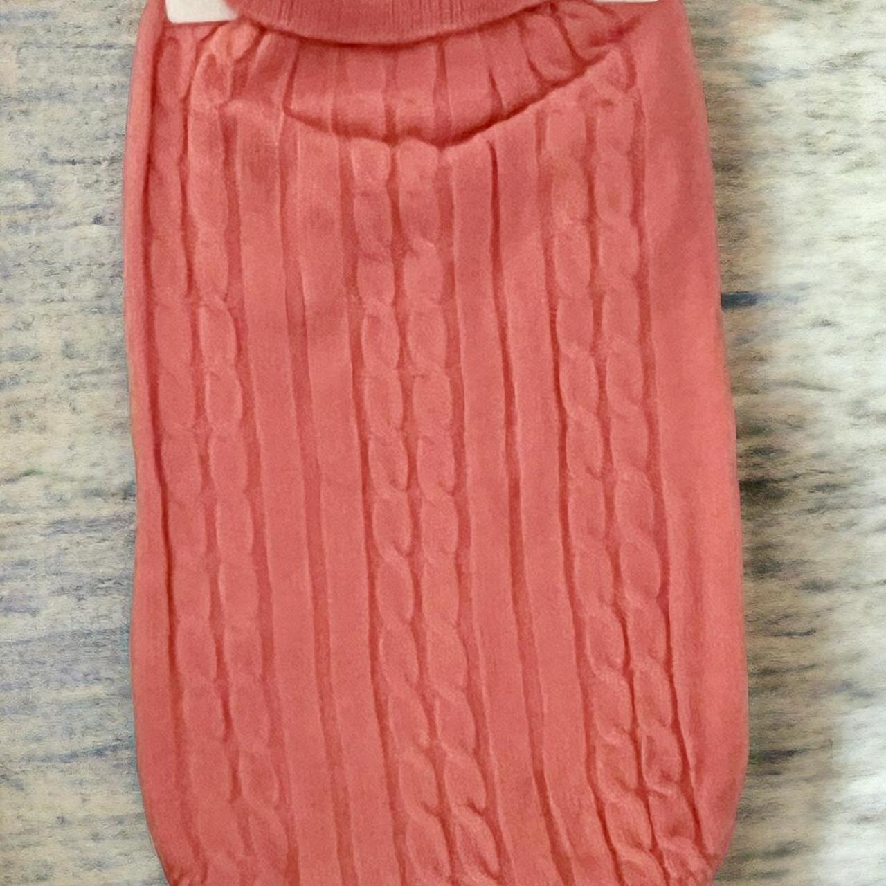 Top Paw Melon Cable Knit Dog Sweater Small or... Depop