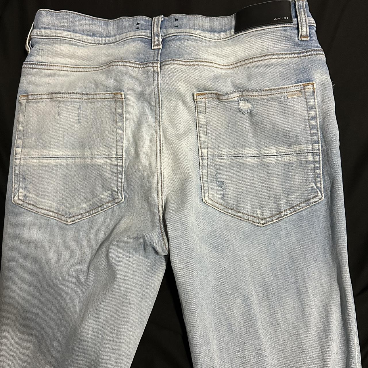 Amiri Jeans Size 34 Selling Because They Don’t Fit... - Depop