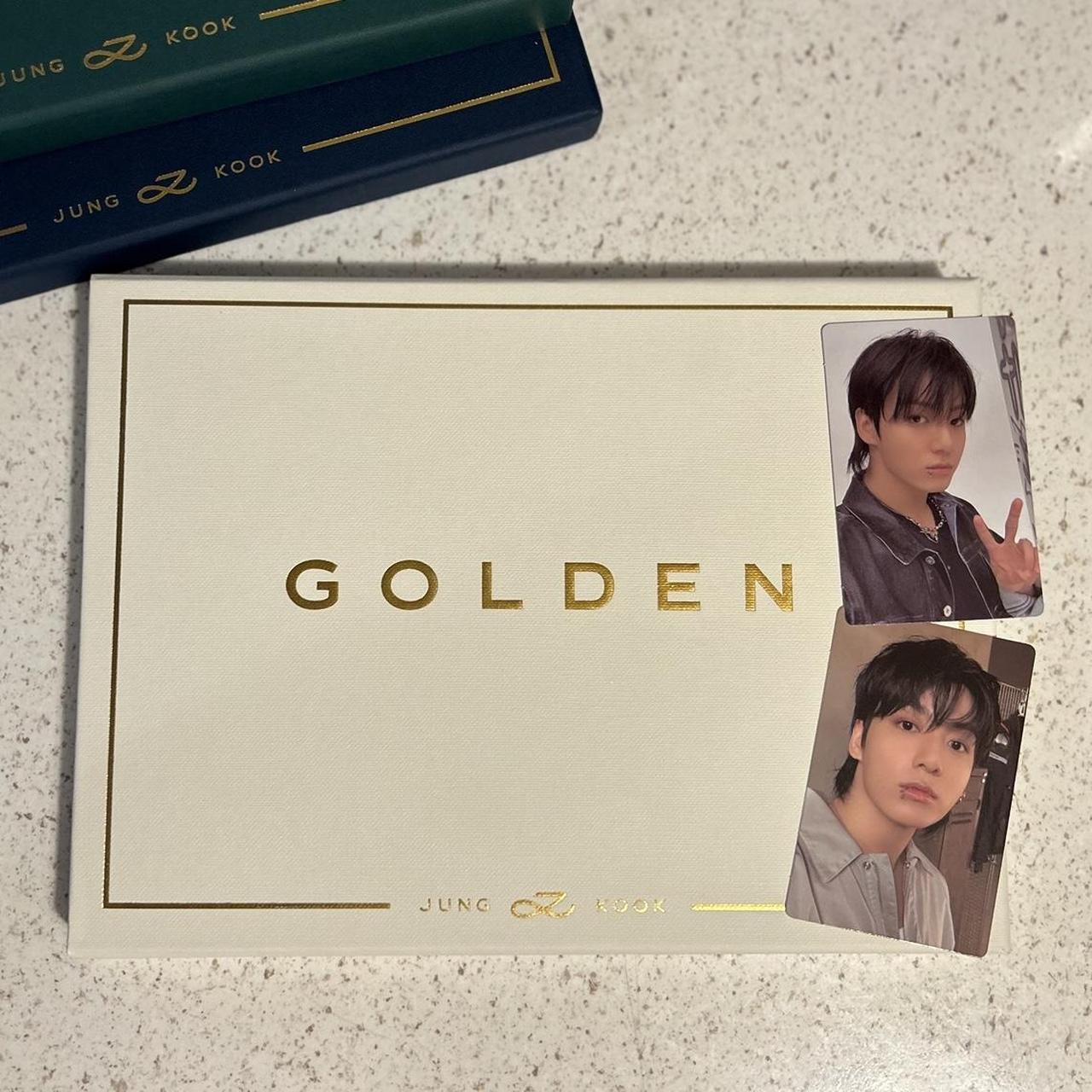 Jungkook “Golden” White version Unsealed but in mint | Depop