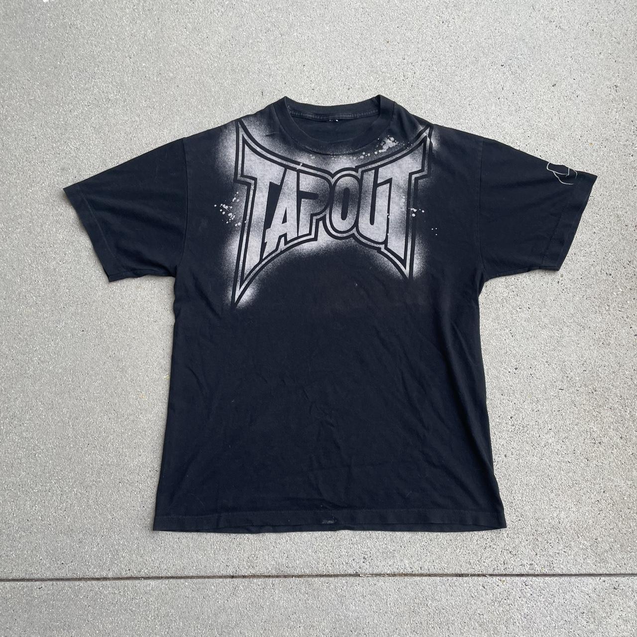 Super sick vintage Tapout shirt perfect fade grunge y2k - Depop