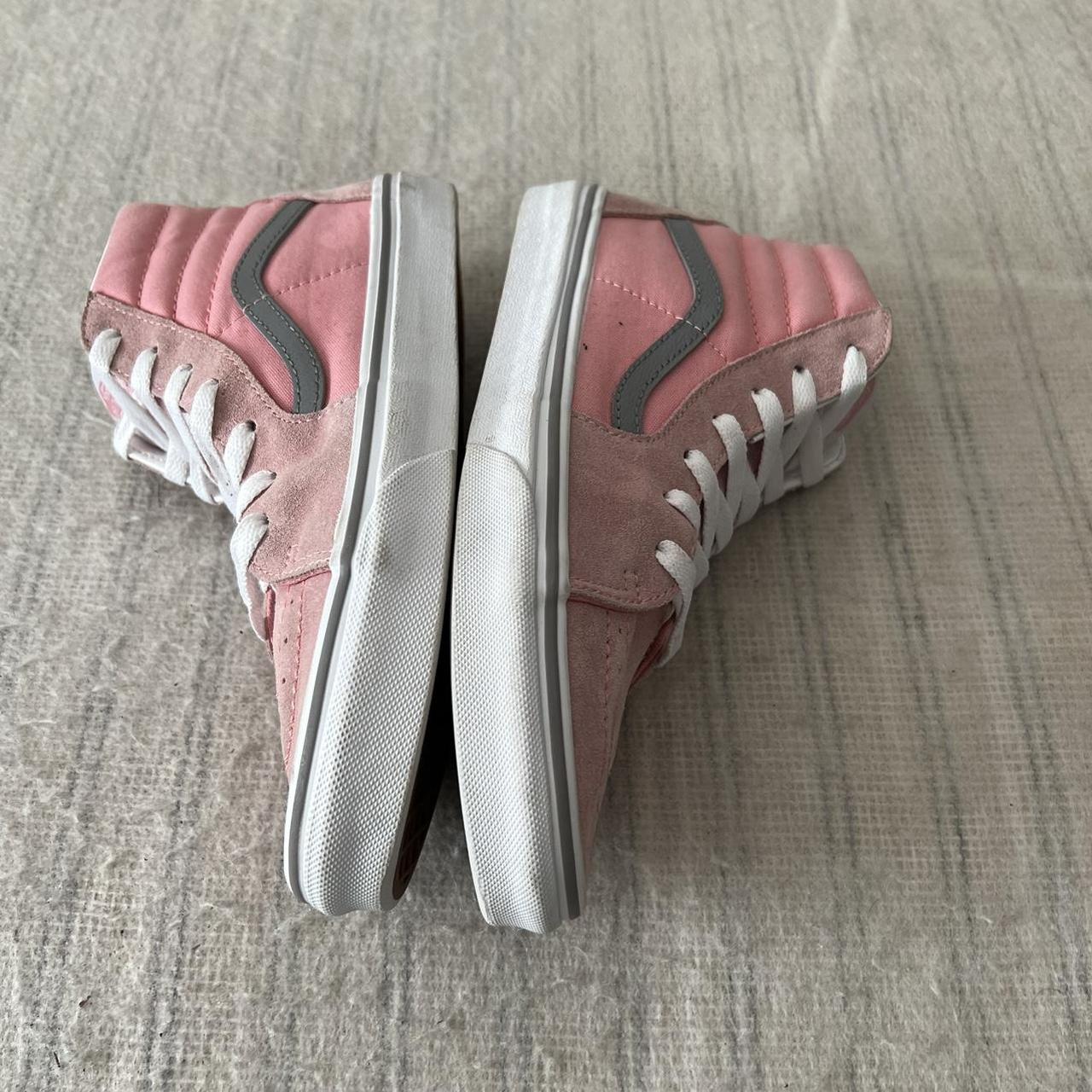 Pink grey vans hotsell