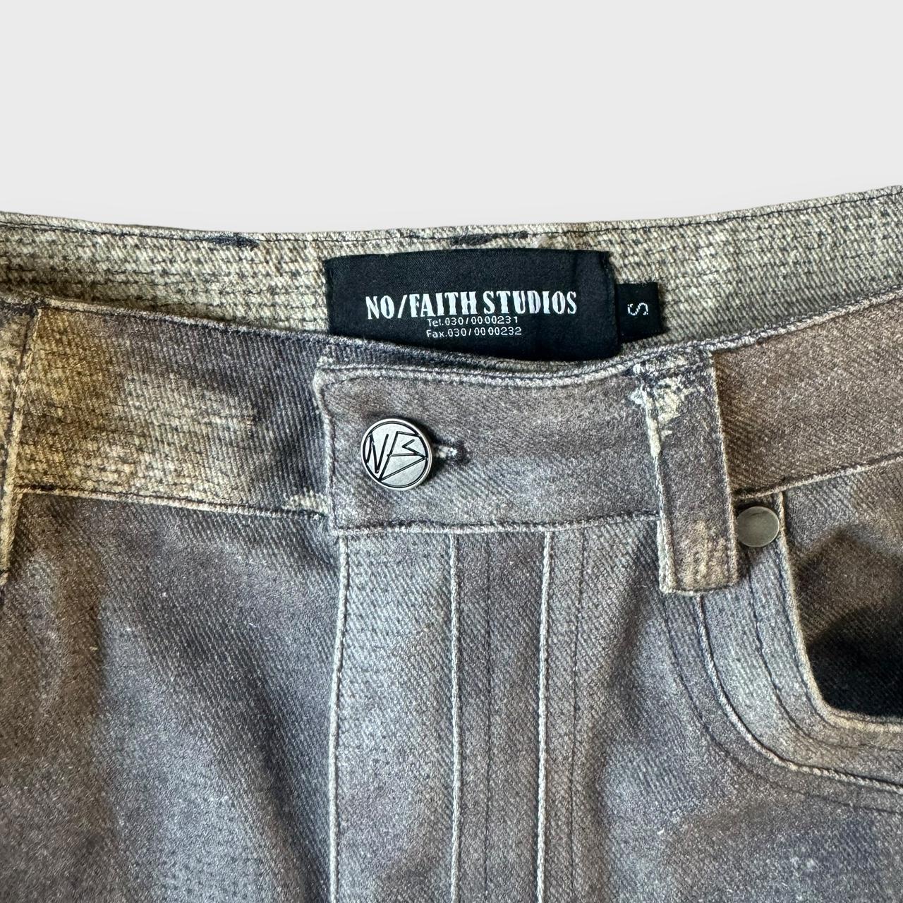 No Faith Studios Printed Denim 001. Only 100 pairs | Depop