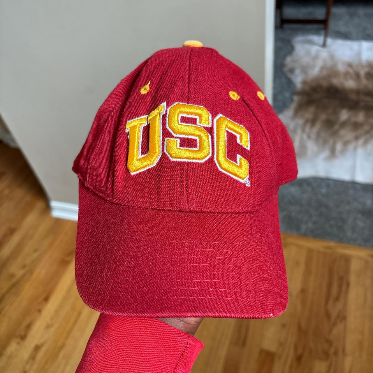 Y2K USC Fitted Hat #vintage #college #usc #merch... - Depop