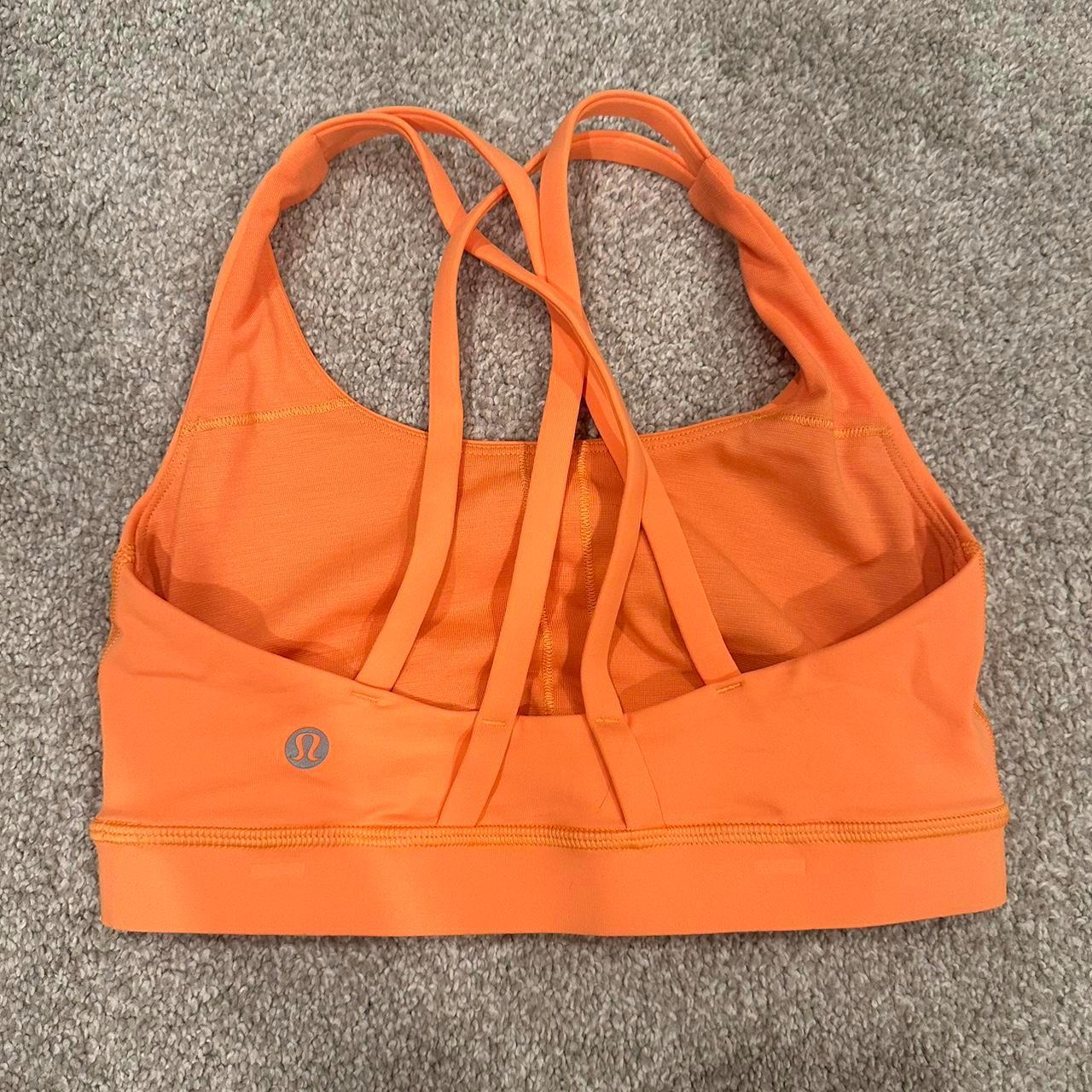 Orange sports-bra - Depop