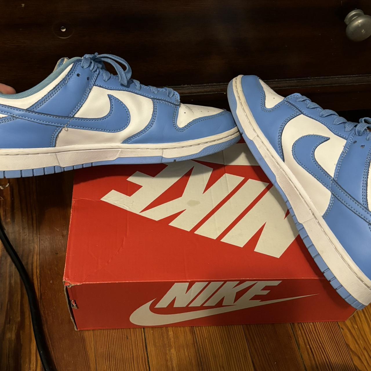 mens nike dunk low blue