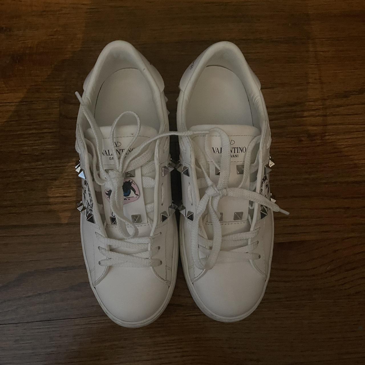 Valentino Garavani★ホワイト CityPlanet スニーカー Valentino Garavani Cityplanet レザースニーカー | ホワイト