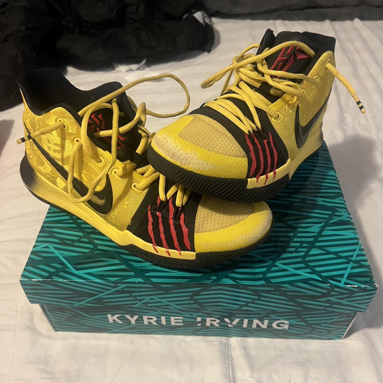 Kyrie shops 3 mens yellow