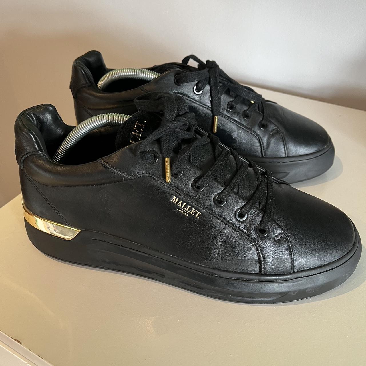mens grey mallet trainers