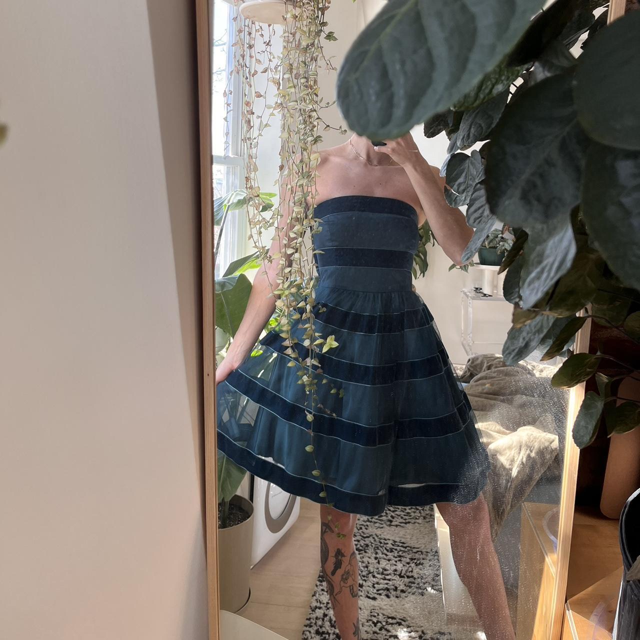 Betsey johnson navy clearance dress