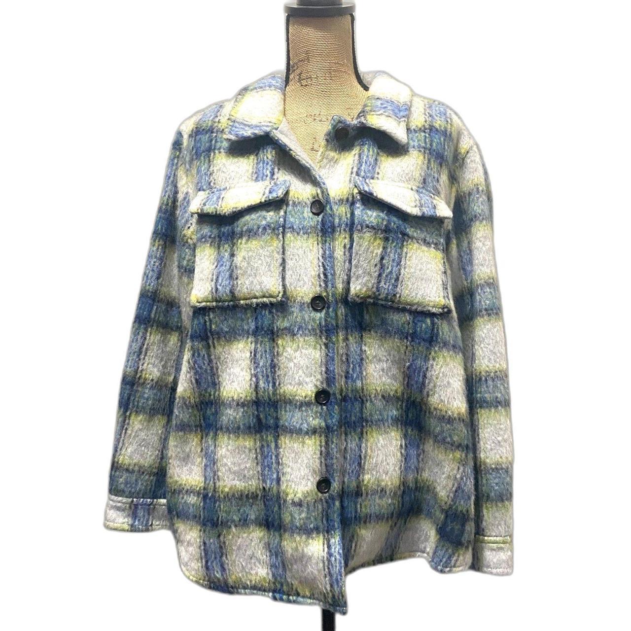 Rails Women's Shacket Jacket - Blue/Grey - XL – R… - image 2