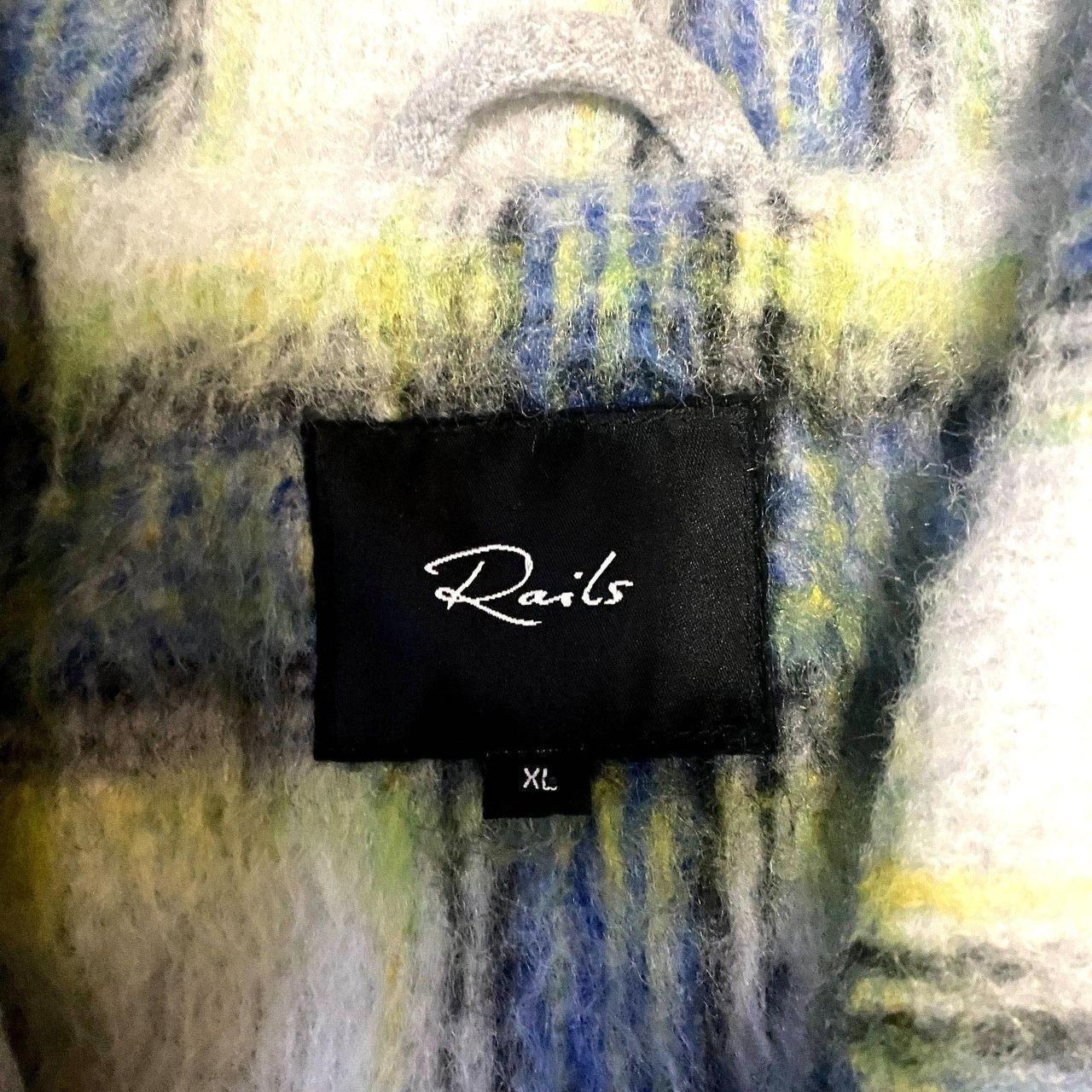 Rails Women's Shacket Jacket - Blue/Grey - XL – R… - image 5