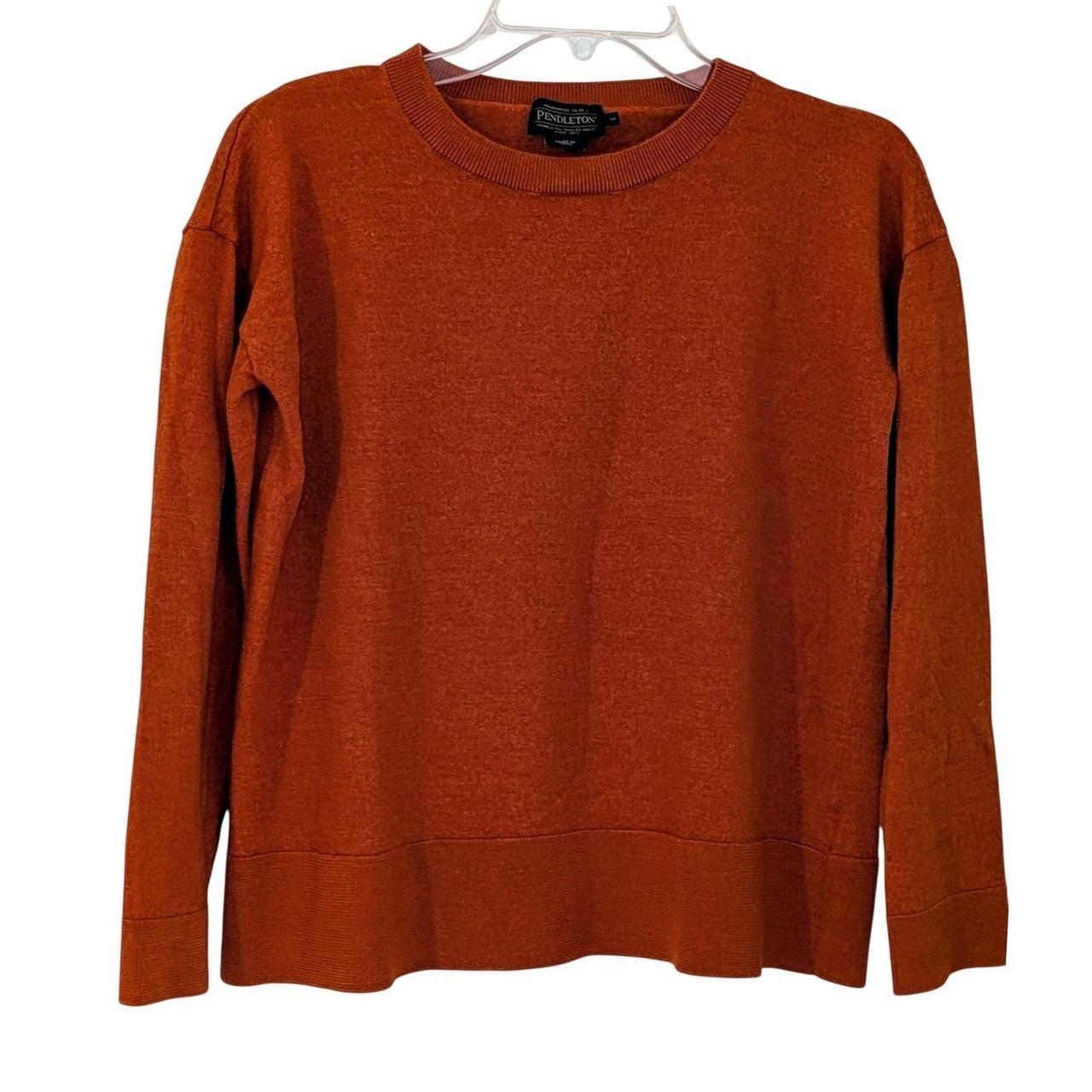 Pendleton Women's Sweater - Orange - M – Pendleto… - image 1