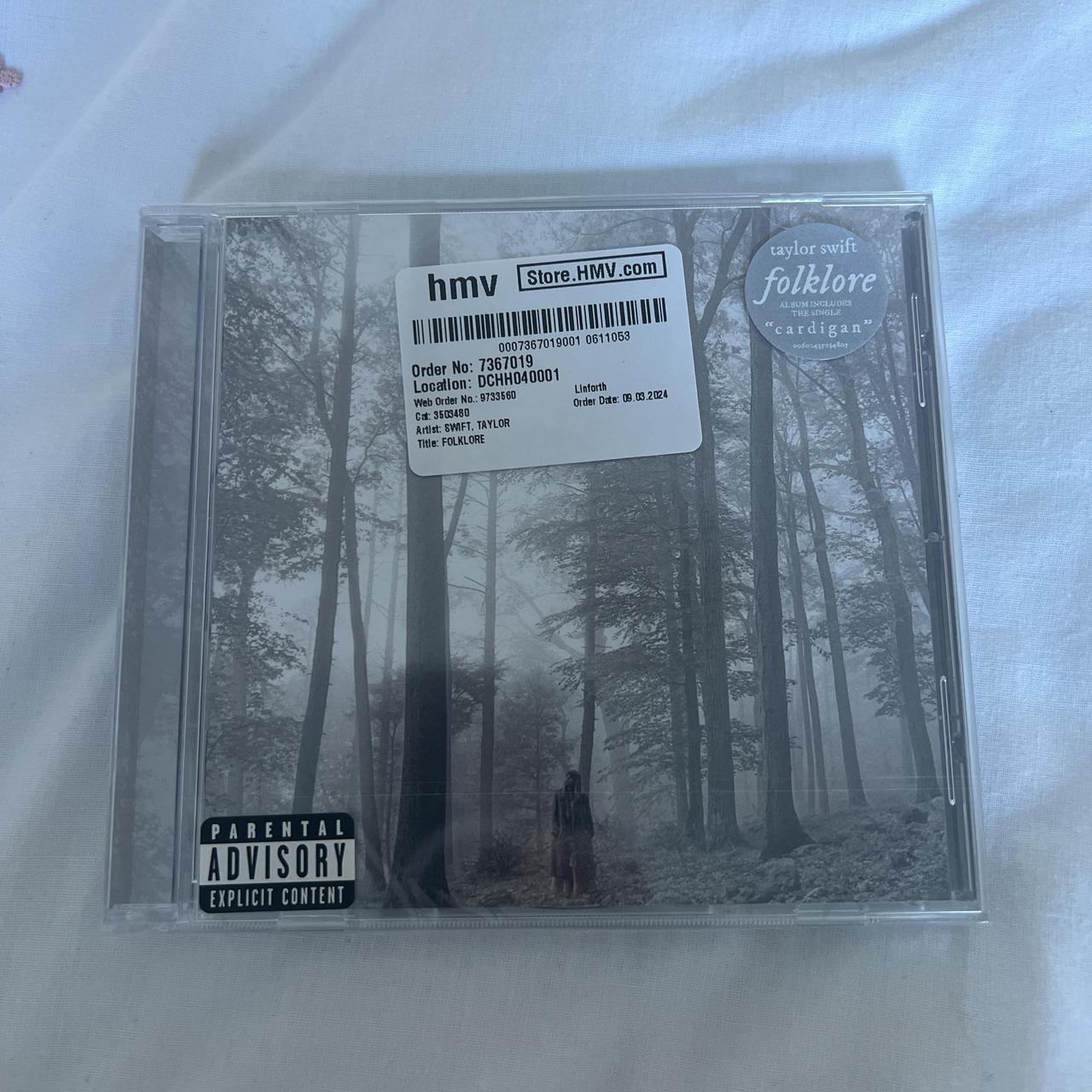 taylor swift folklore cd clean