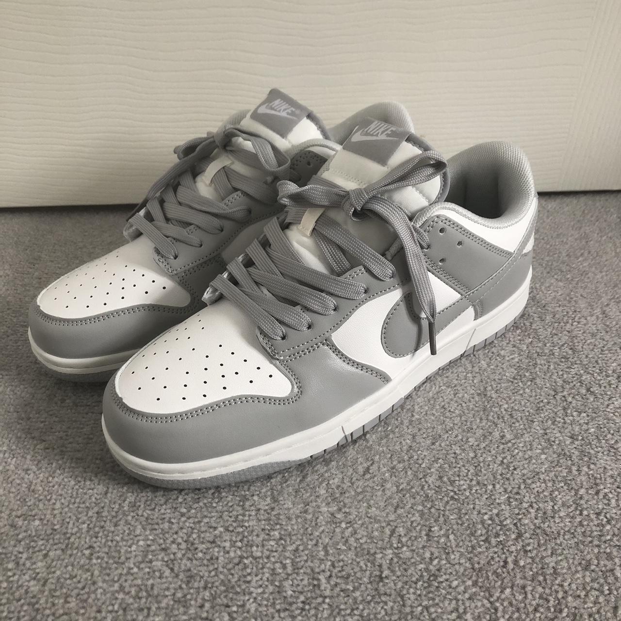Nike Dunks Low ‘Grey Fog’ Size UK 8, US 9 Brand... - Depop