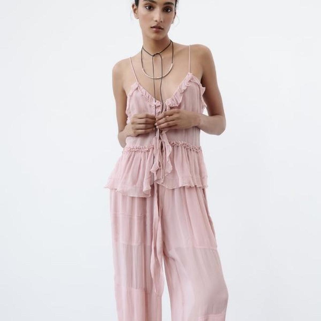 Zara Semi Sheer Trousers