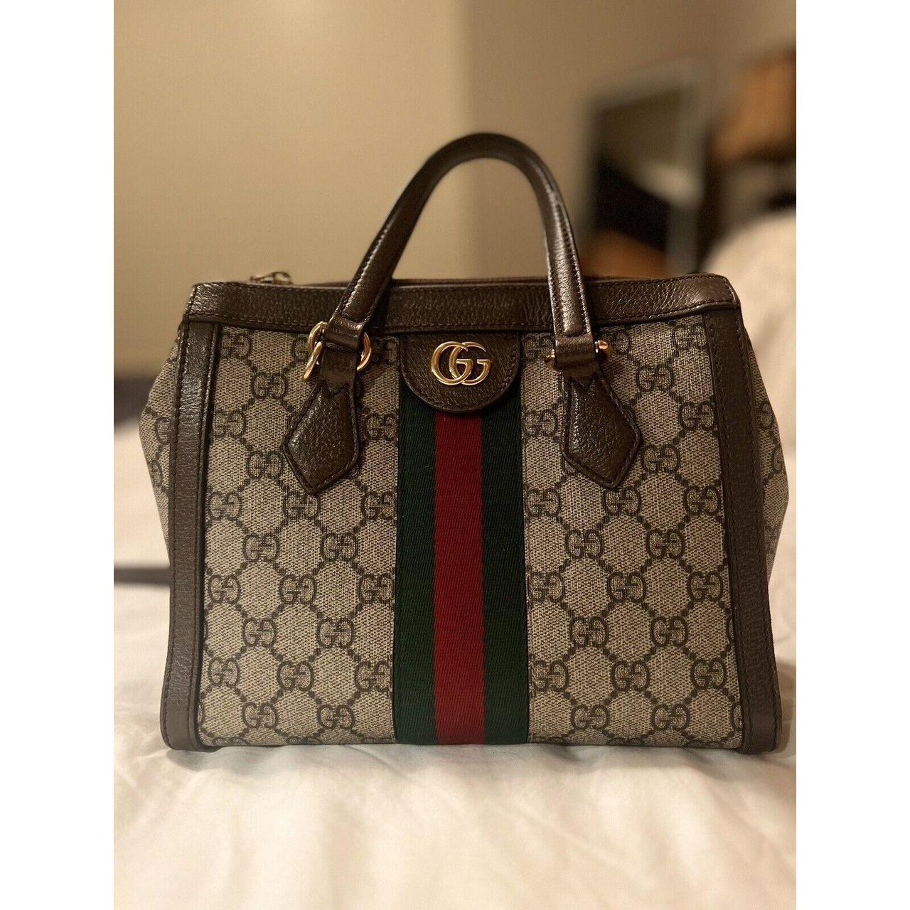 Vinted Authentic Gucci Ophidia GG Small Tote Bag... - Depop