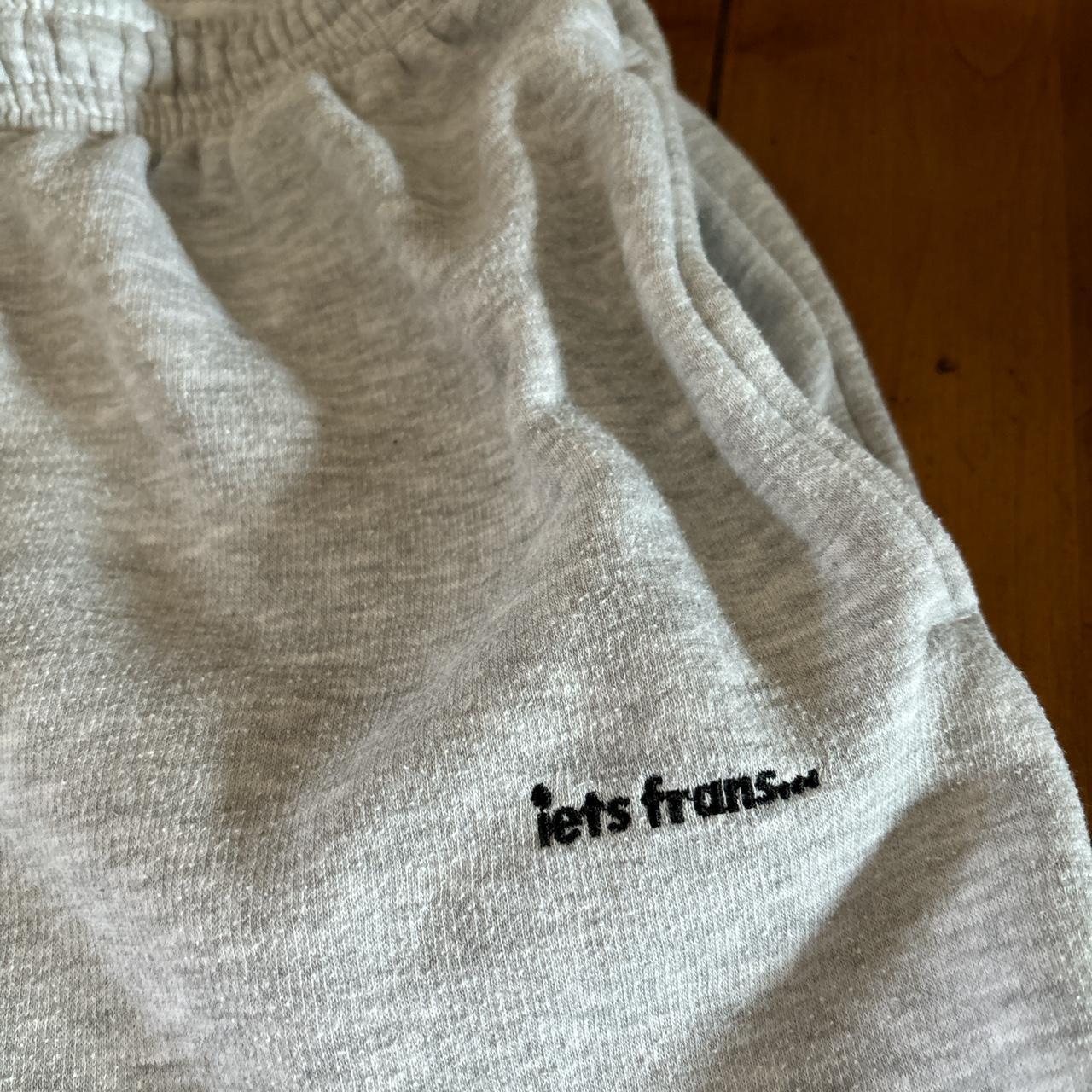 iets frans…Light Grey Sweatpants Size Large - Depop