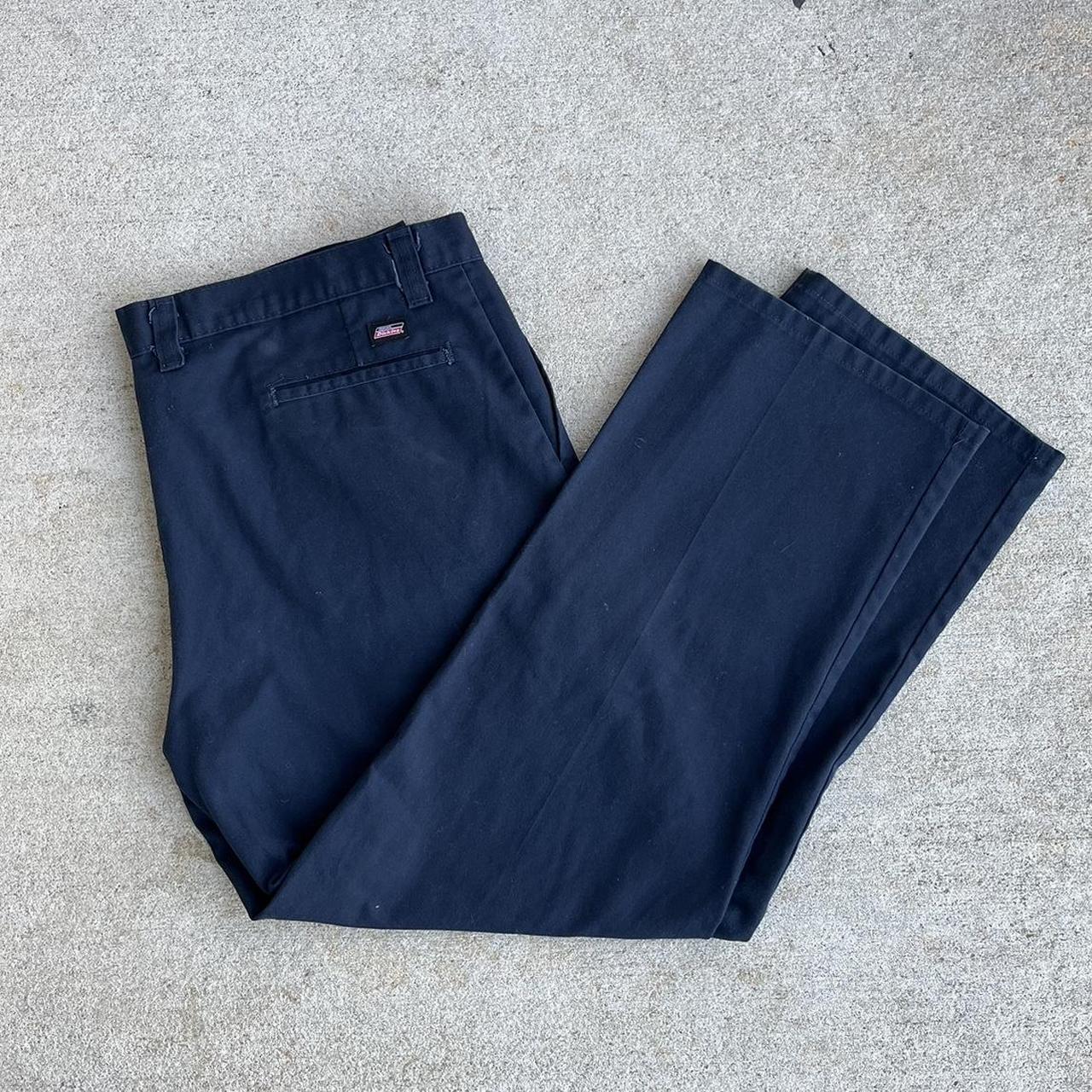 Dickies Navy Pants Size 40x30 Great Condition Send... - Depop