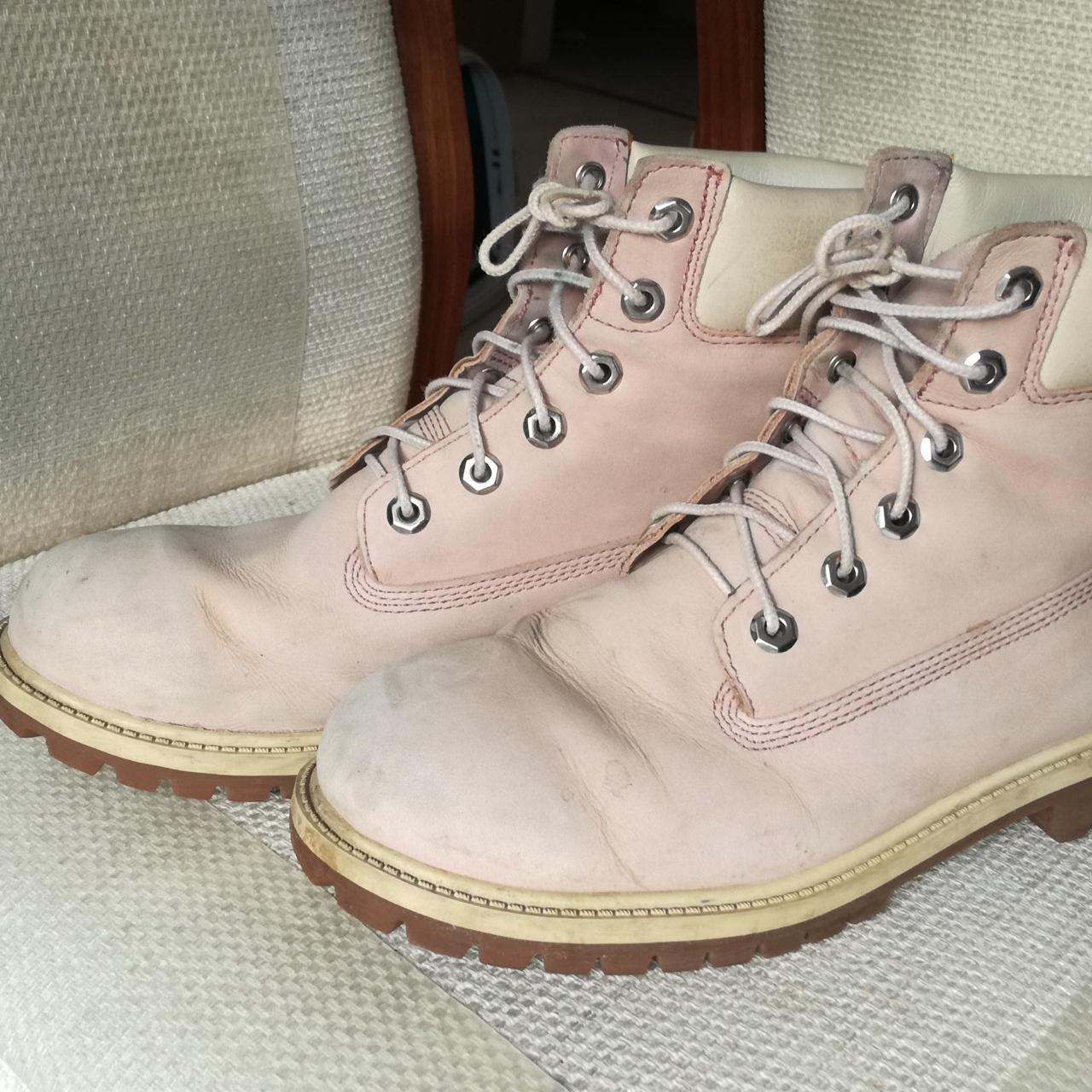 Pink Timberland boots #Timberland #boots #Rose #Autumn Depop