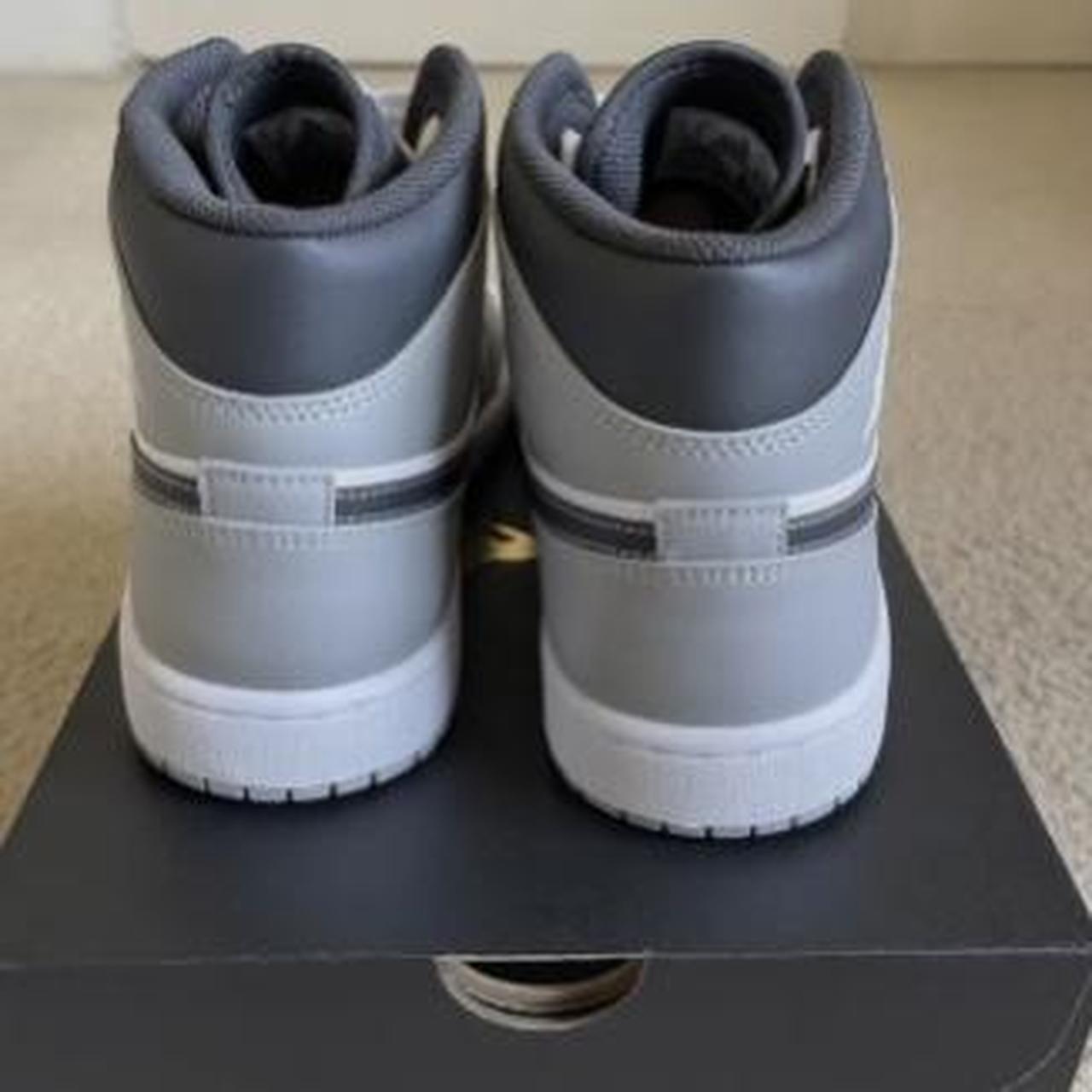 Jordan 1s mid light Smokey grey NEED GONE ASAP - Depop