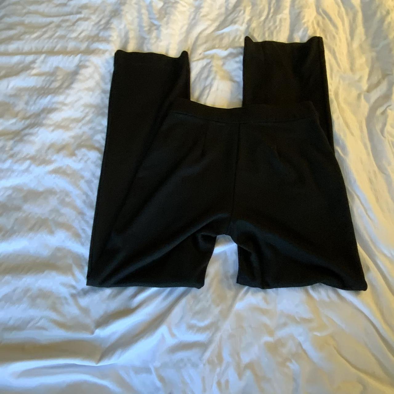 Soft Surroundings Pull On Pants Black Elasticized - Depop