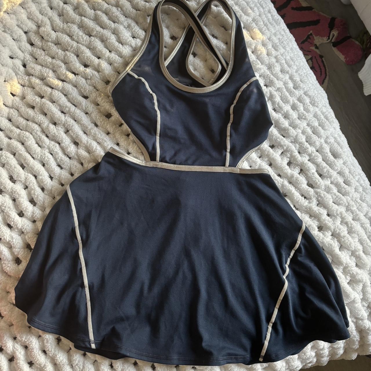 Free People tennis dress πΎ navy blue never worn Depop Free People tennis dress πΎ navy blue never worn Depop