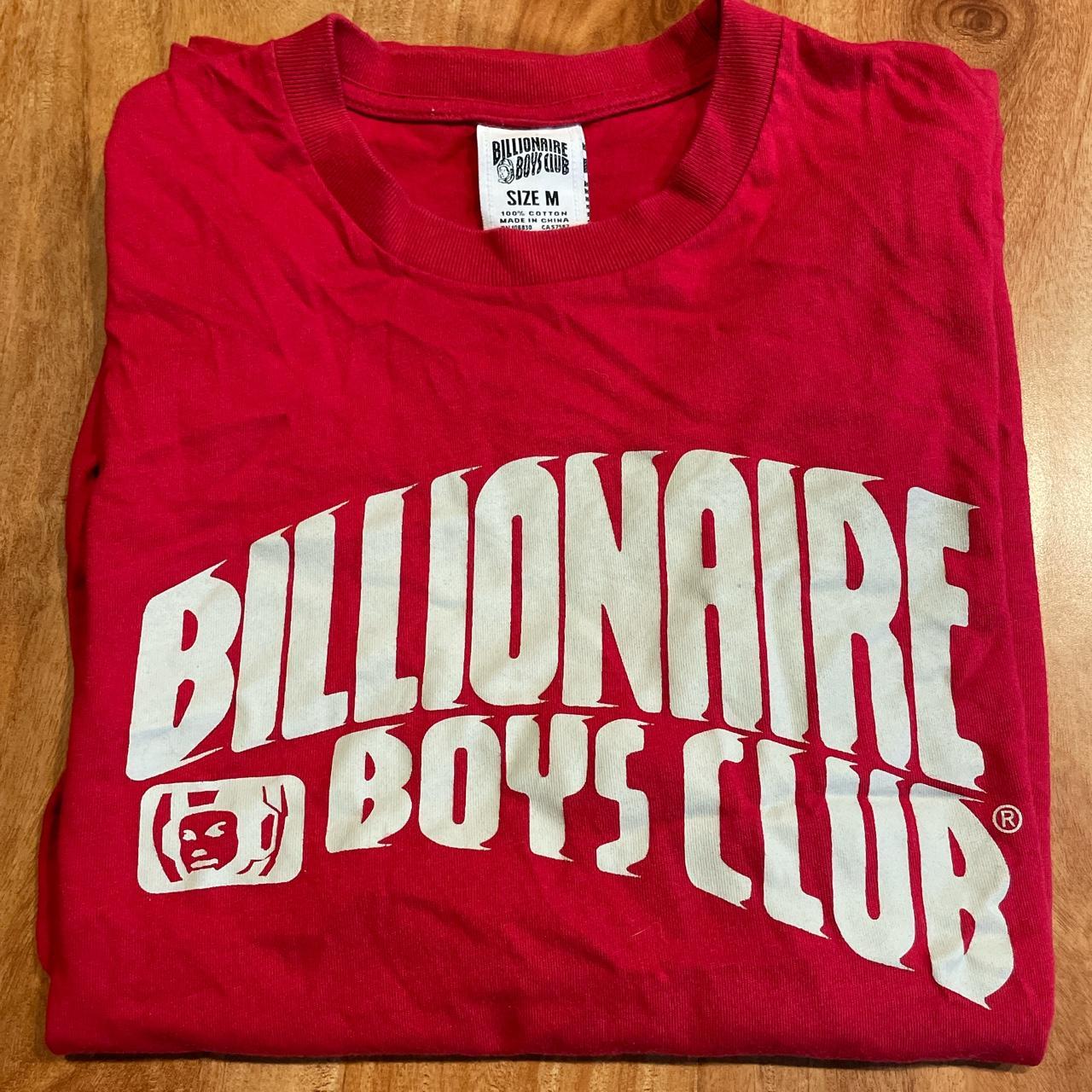 Red Billionaire Boys Club Tee. Price negotiable,... - Depop